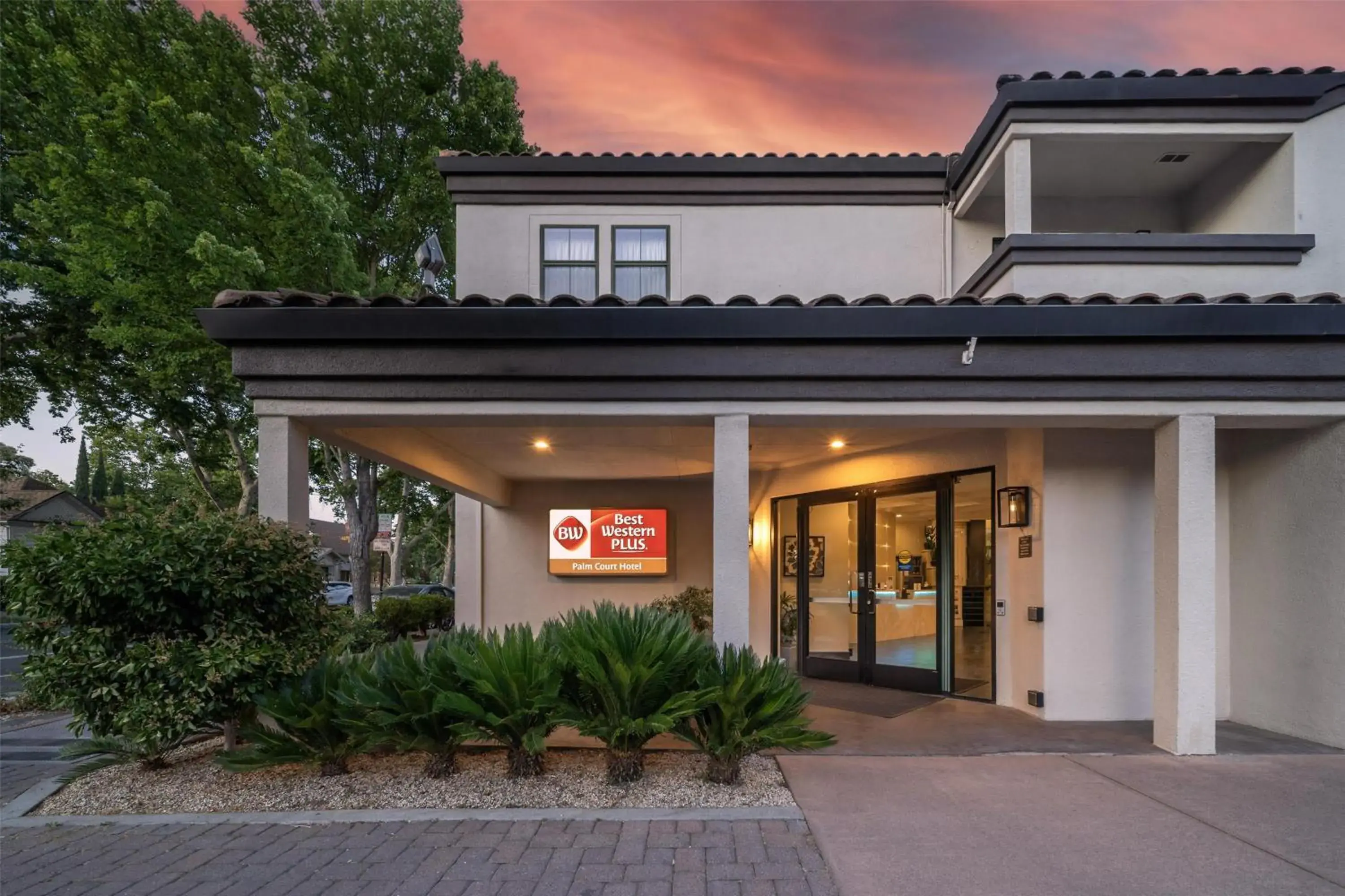 Property building in Best Western Plus Palm Court Hotel Property building in Best Western Plus Palm Court Hotel