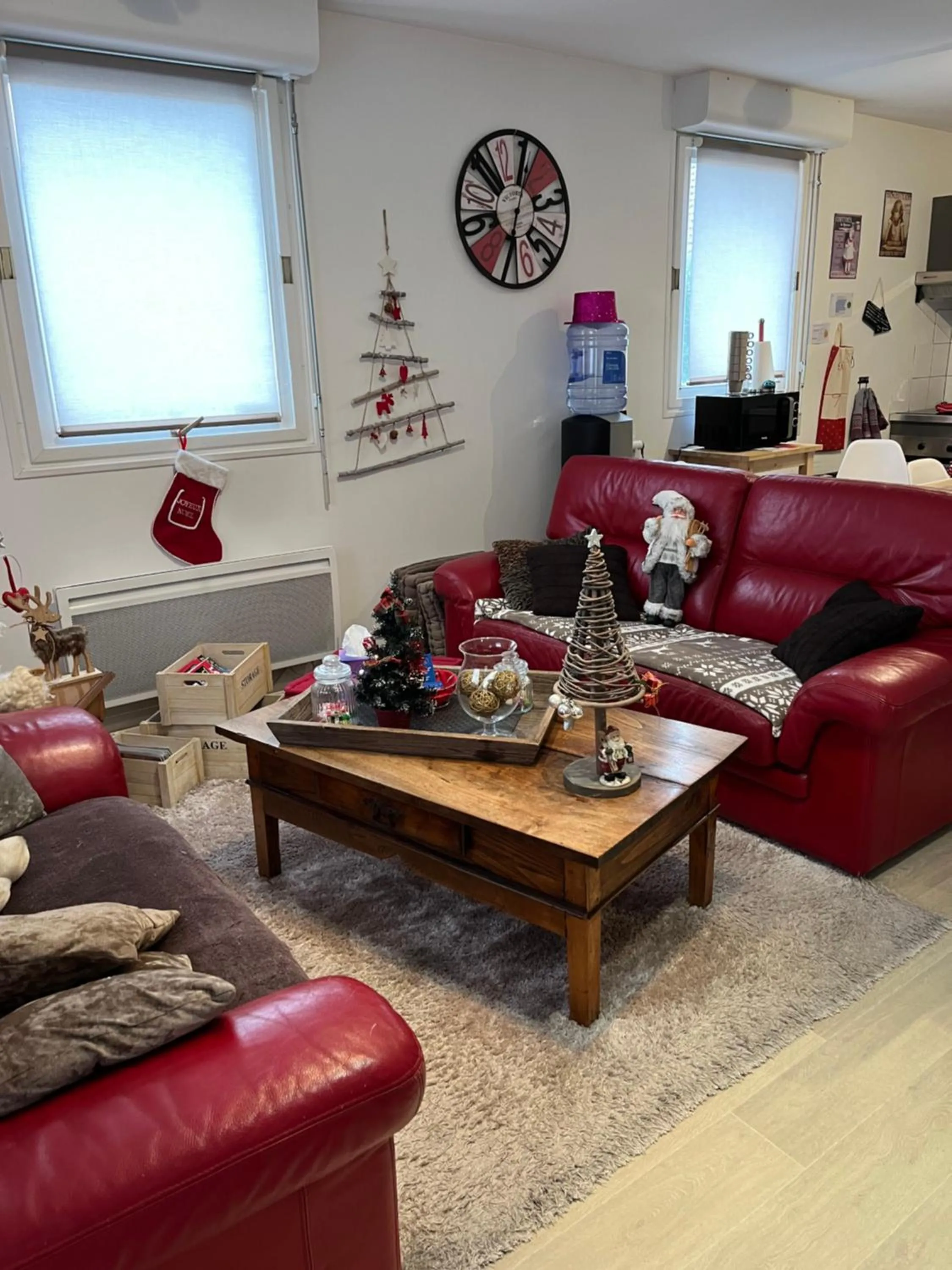 Living room in chambres de la Nonette