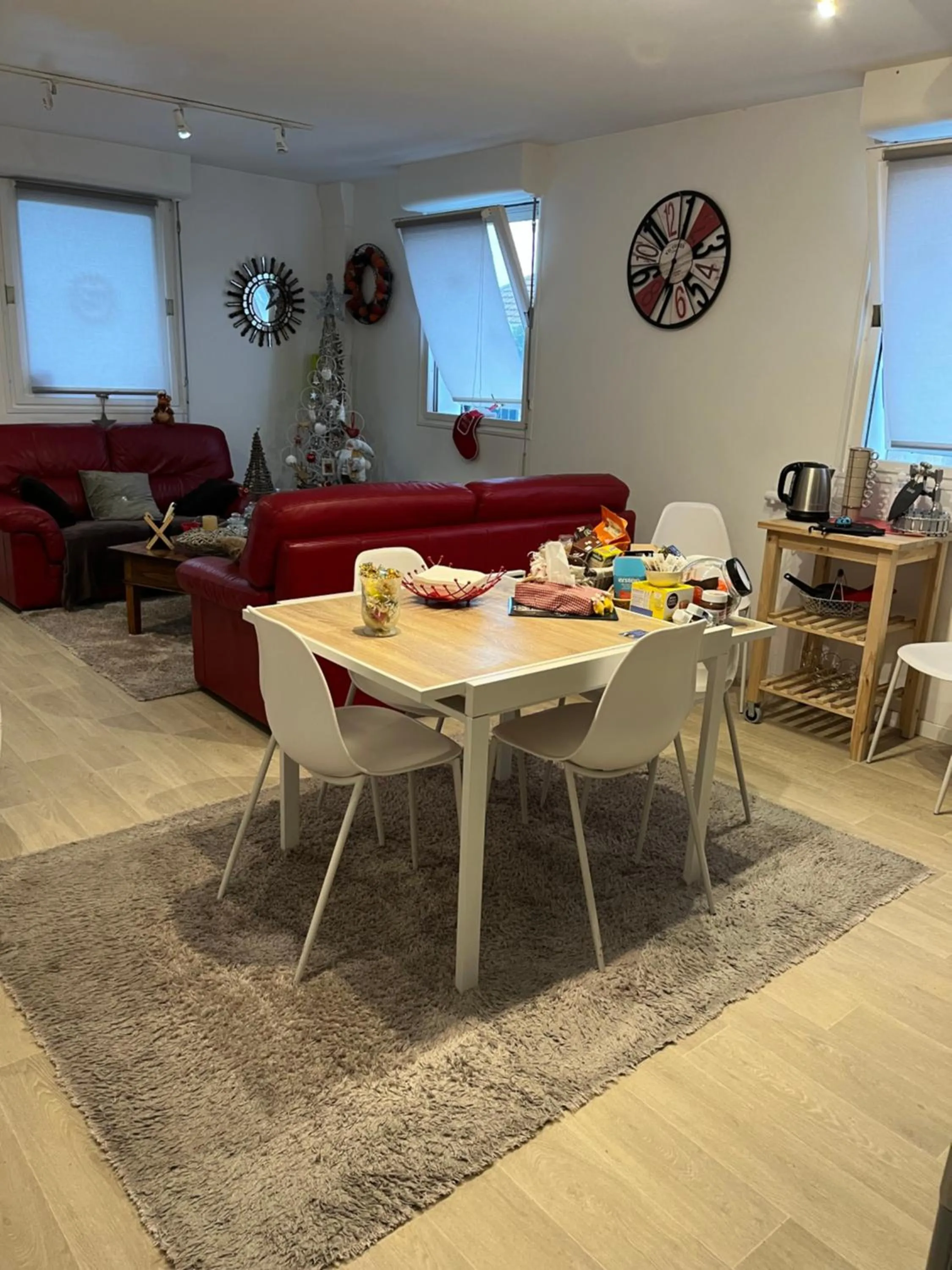 Dining area in chambres de la Nonette