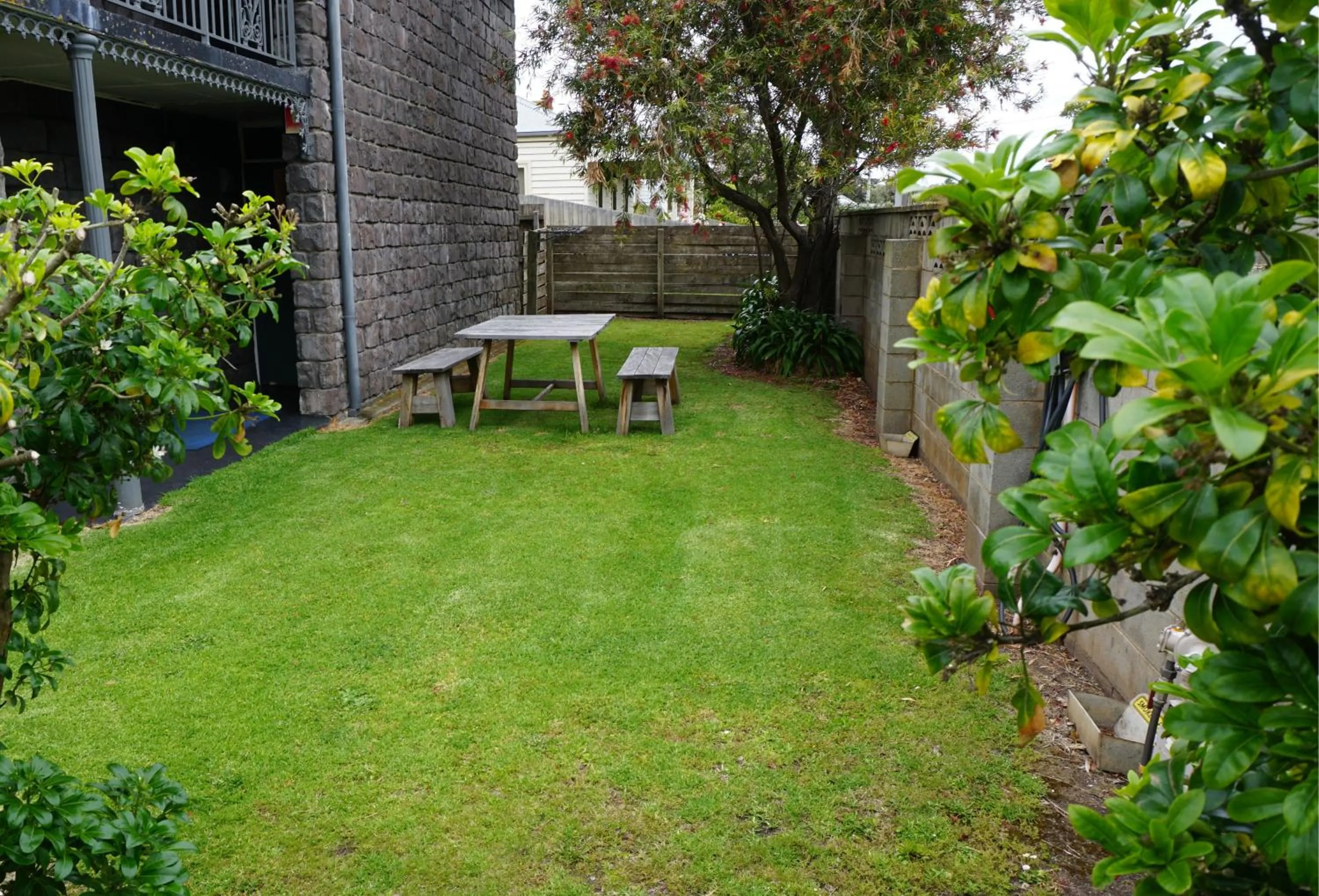 Garden view in Central Motel Port Fairy