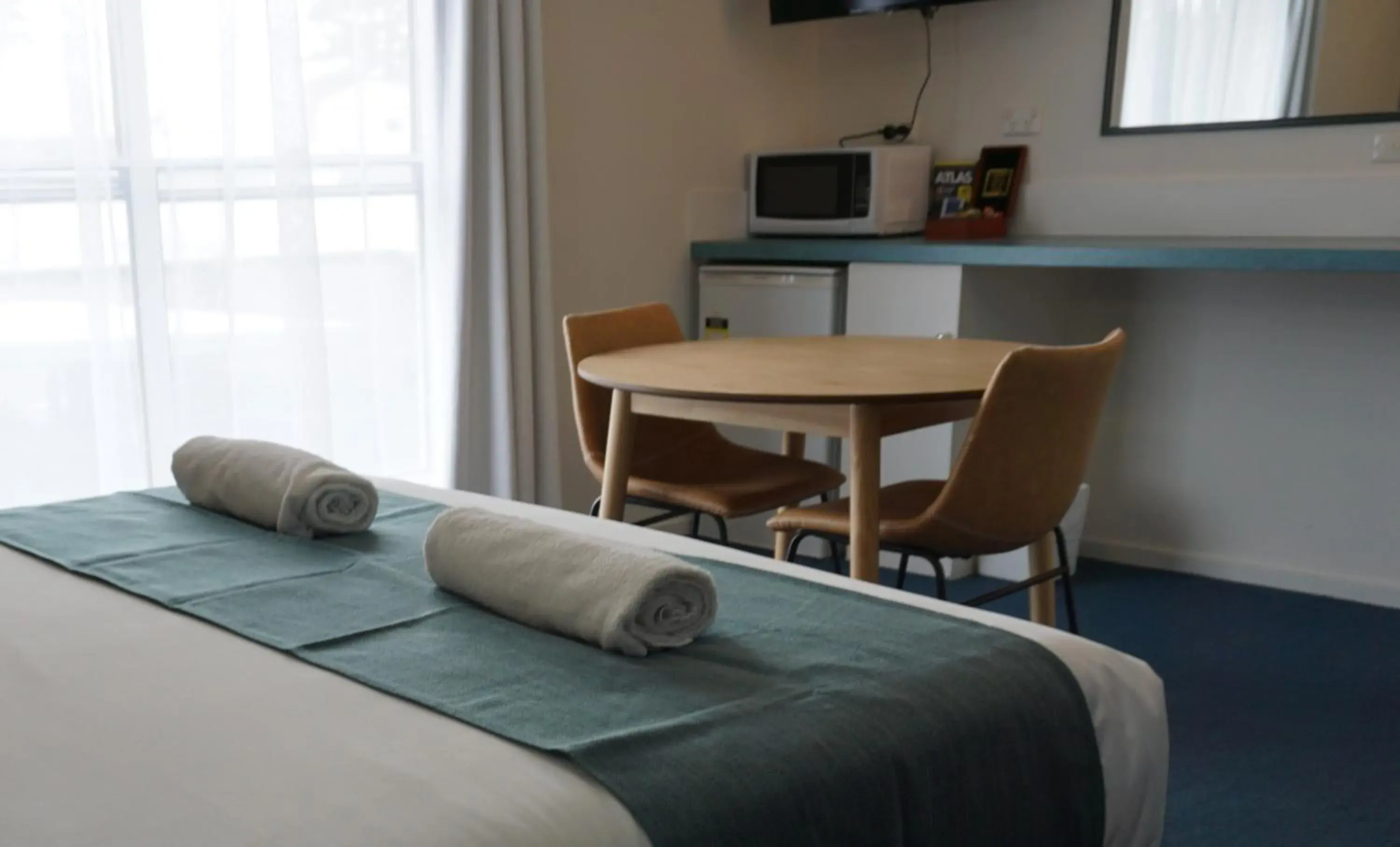 Photo of the whole room, Bed in Central Motel Port Fairy Photo of the whole room, Bed in Central Motel Port Fairy