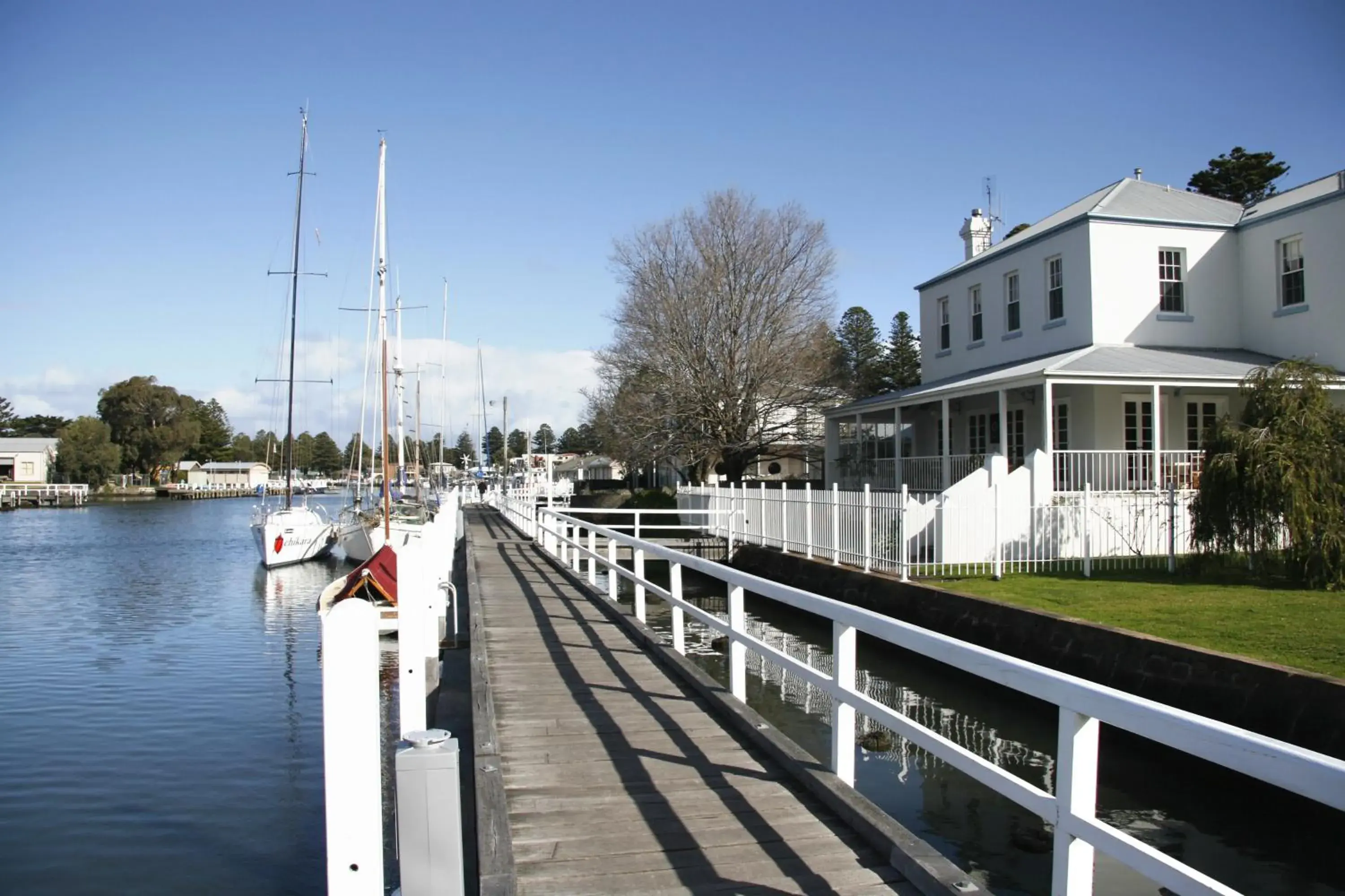 River view in Central Motel Port Fairy River view in Central Motel Port Fairy