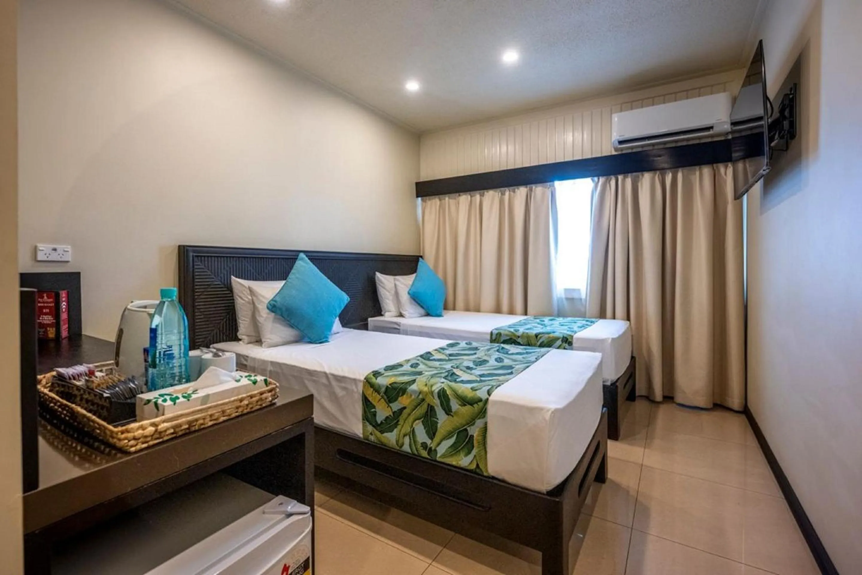 Bed in Fiji Gateway Hotel