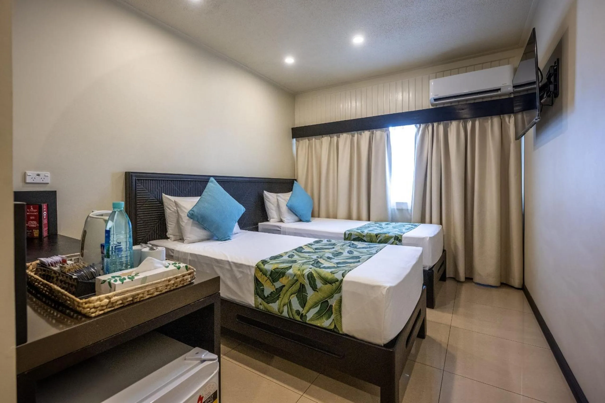 Bed in Fiji Gateway Hotel