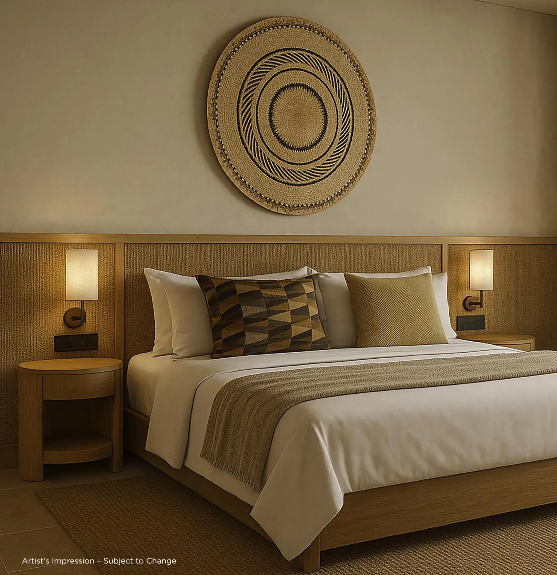 Bed in Fiji Gateway Hotel Bed in Fiji Gateway Hotel