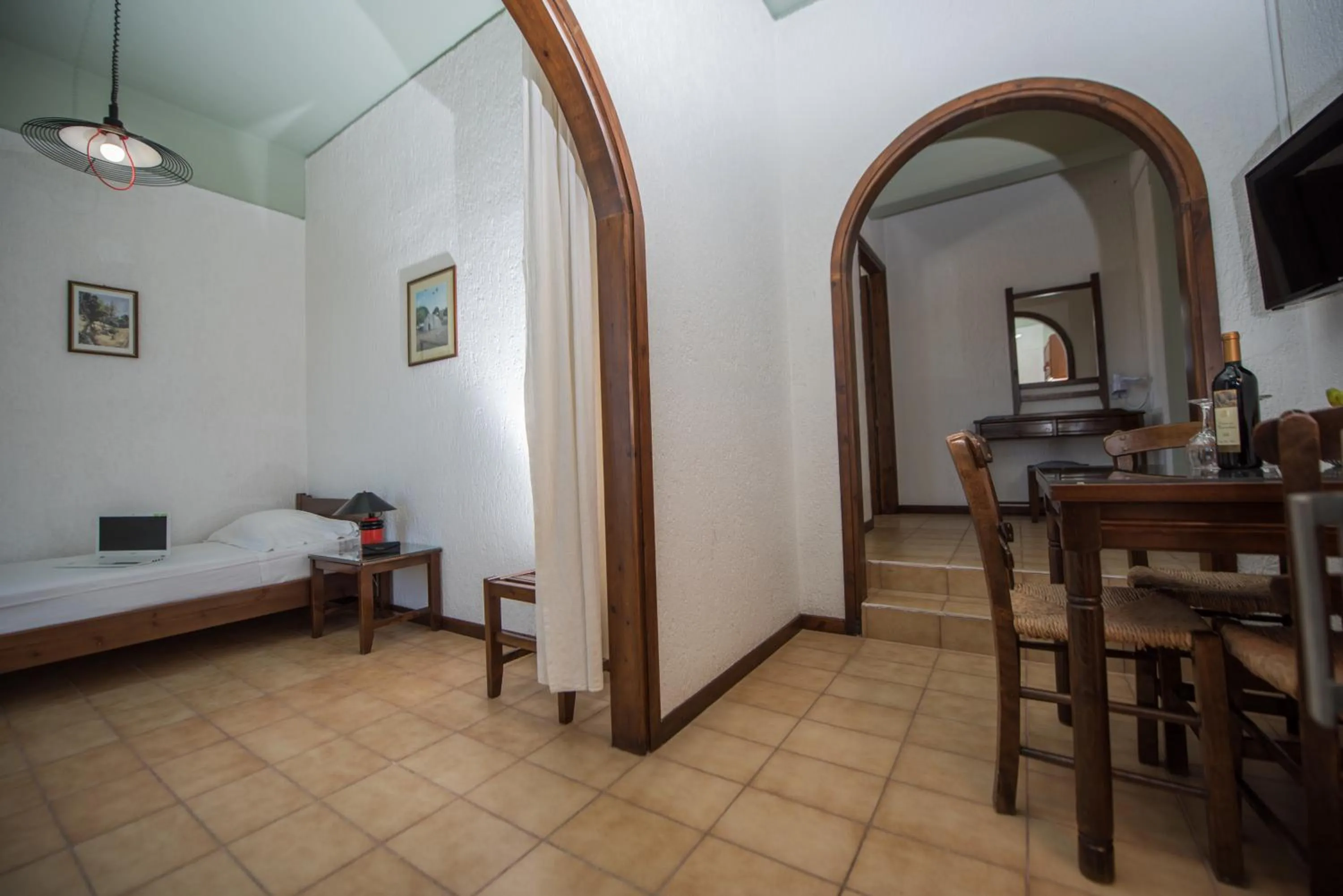 Dining area in Mitos Village