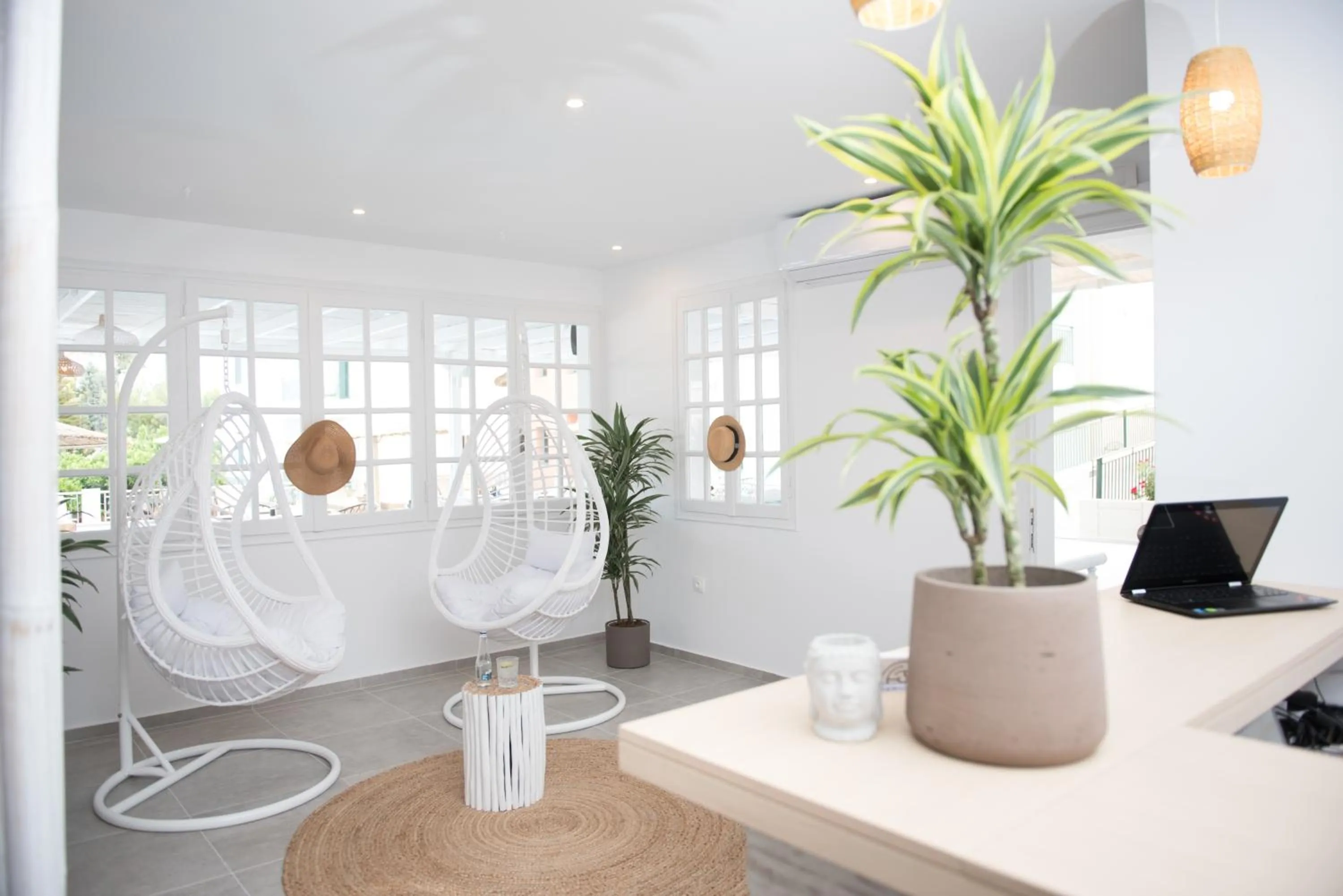 Lobby or reception in Mitos Village