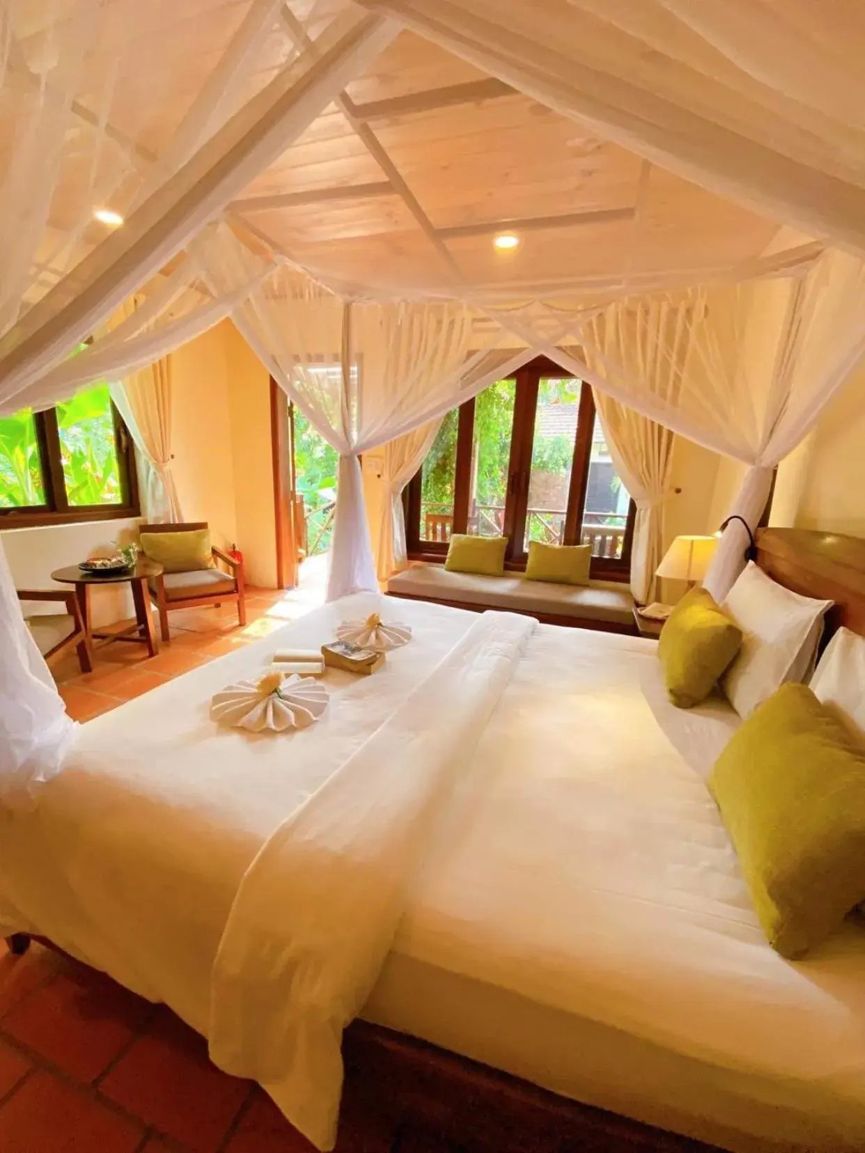 Double Room with Garden View in Thanh Kieu Beach Resort Double Room with Garden View in Thanh Kieu Beach Resort