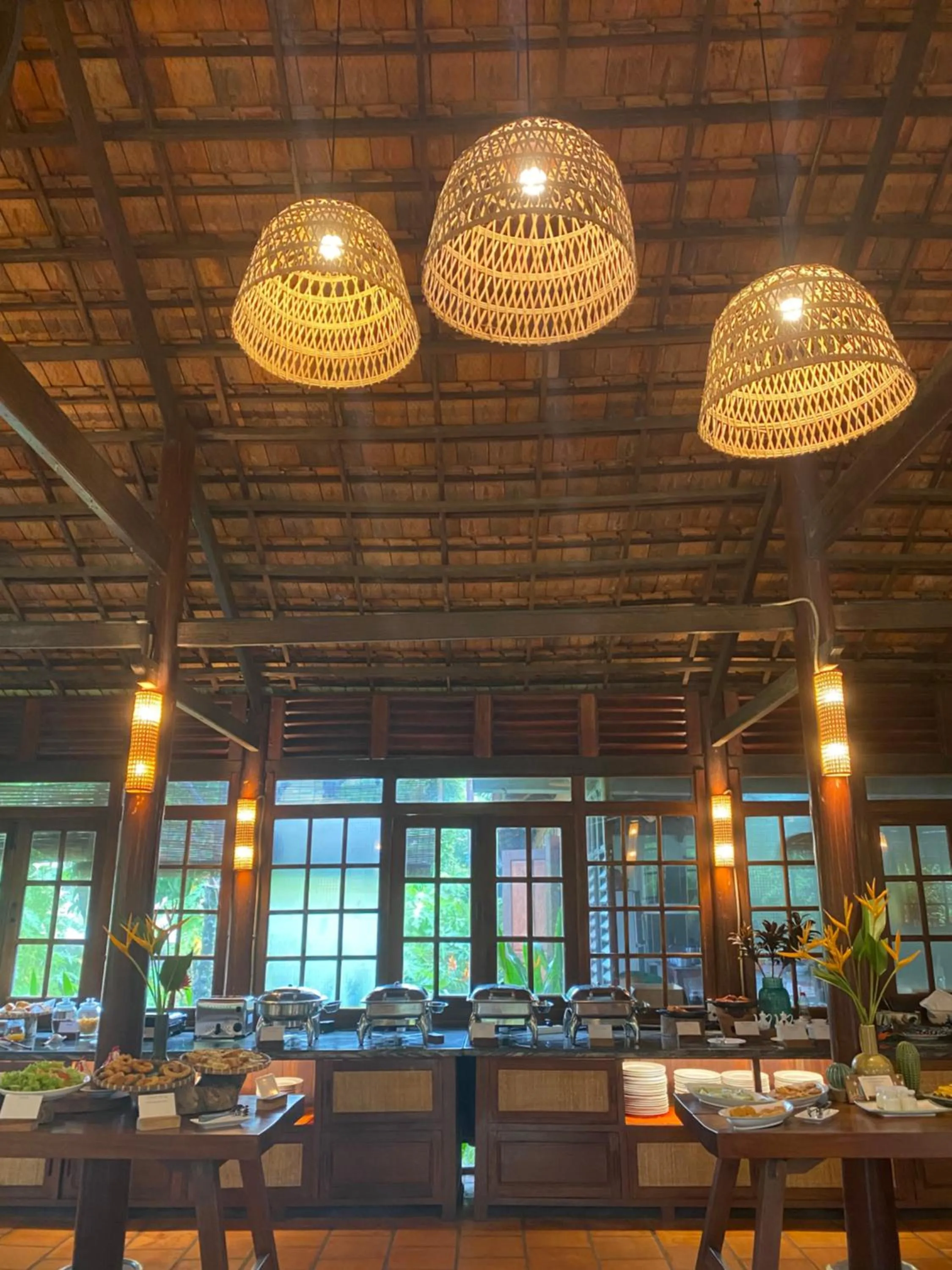 Breakfast in Thanh Kieu Beach Resort