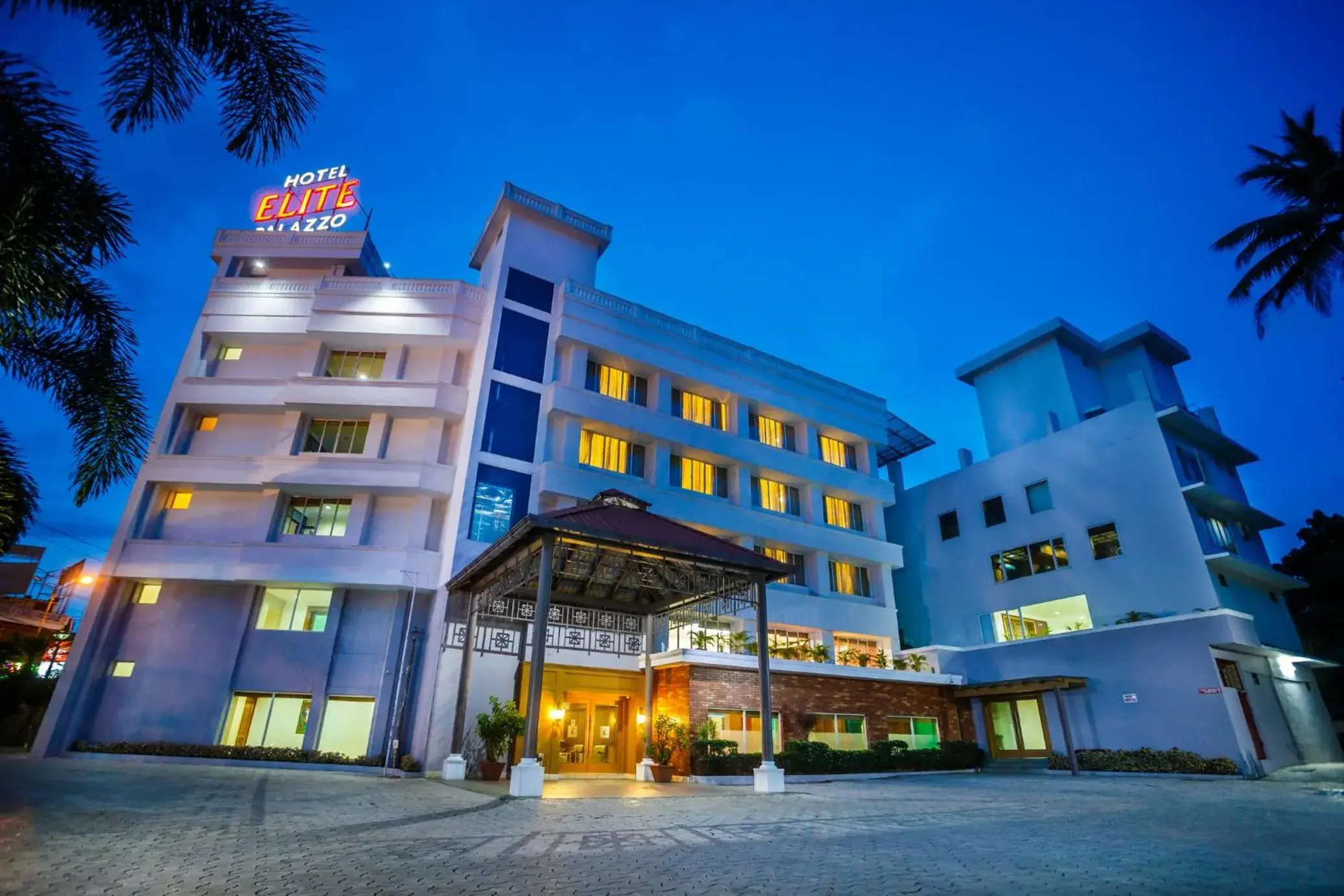 Property building in Hotel Elite Palazzo Property building in Hotel Elite Palazzo