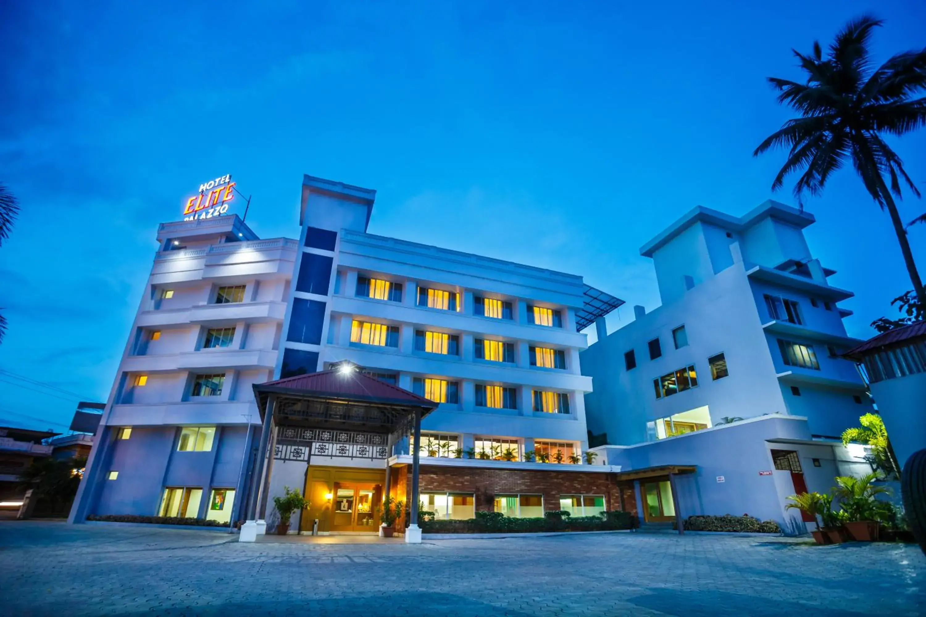 Property building in Hotel Elite Palazzo Property building in Hotel Elite Palazzo