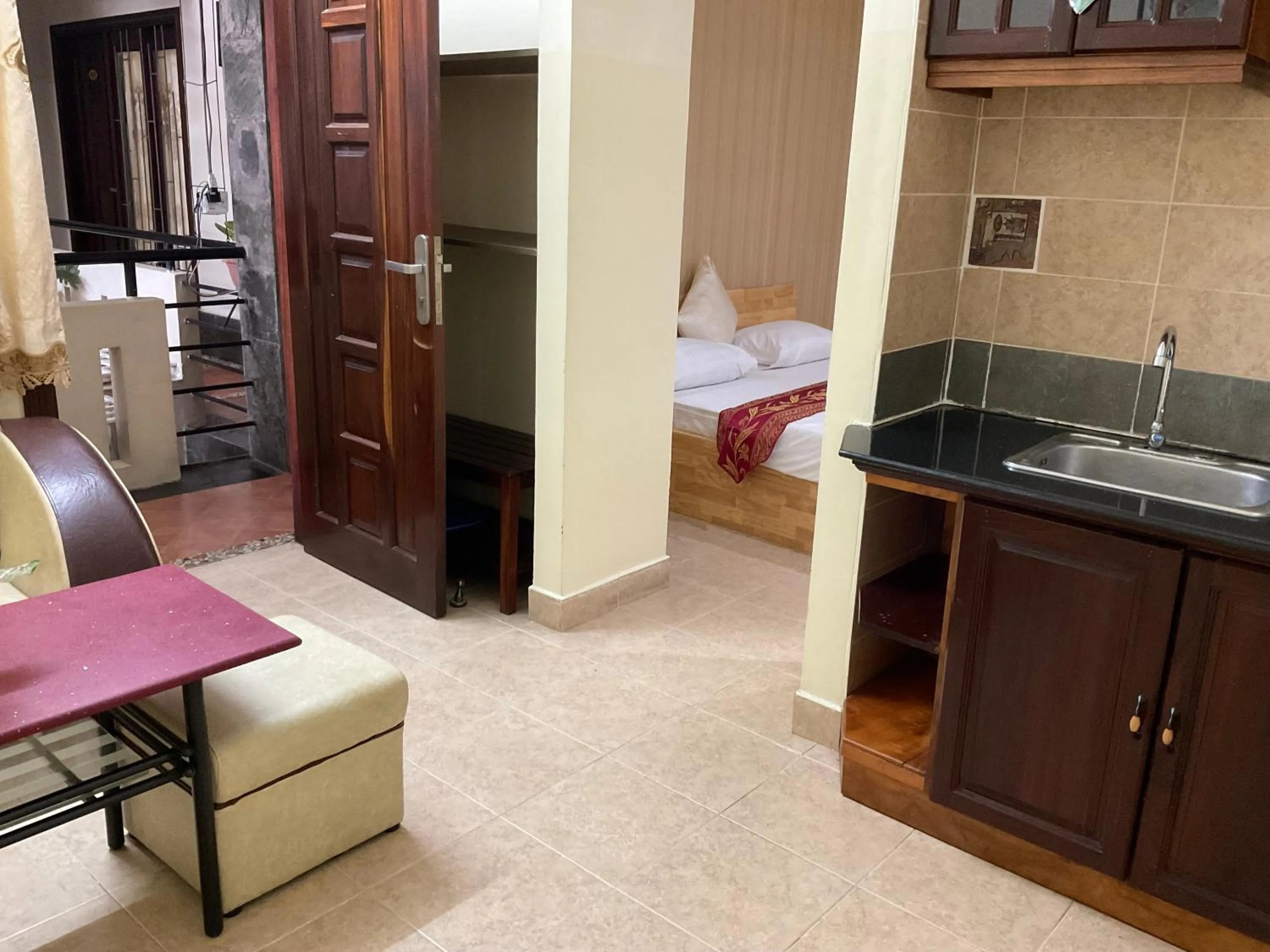 Bed in Khách sạn Minh Châu - Hòa Hưng