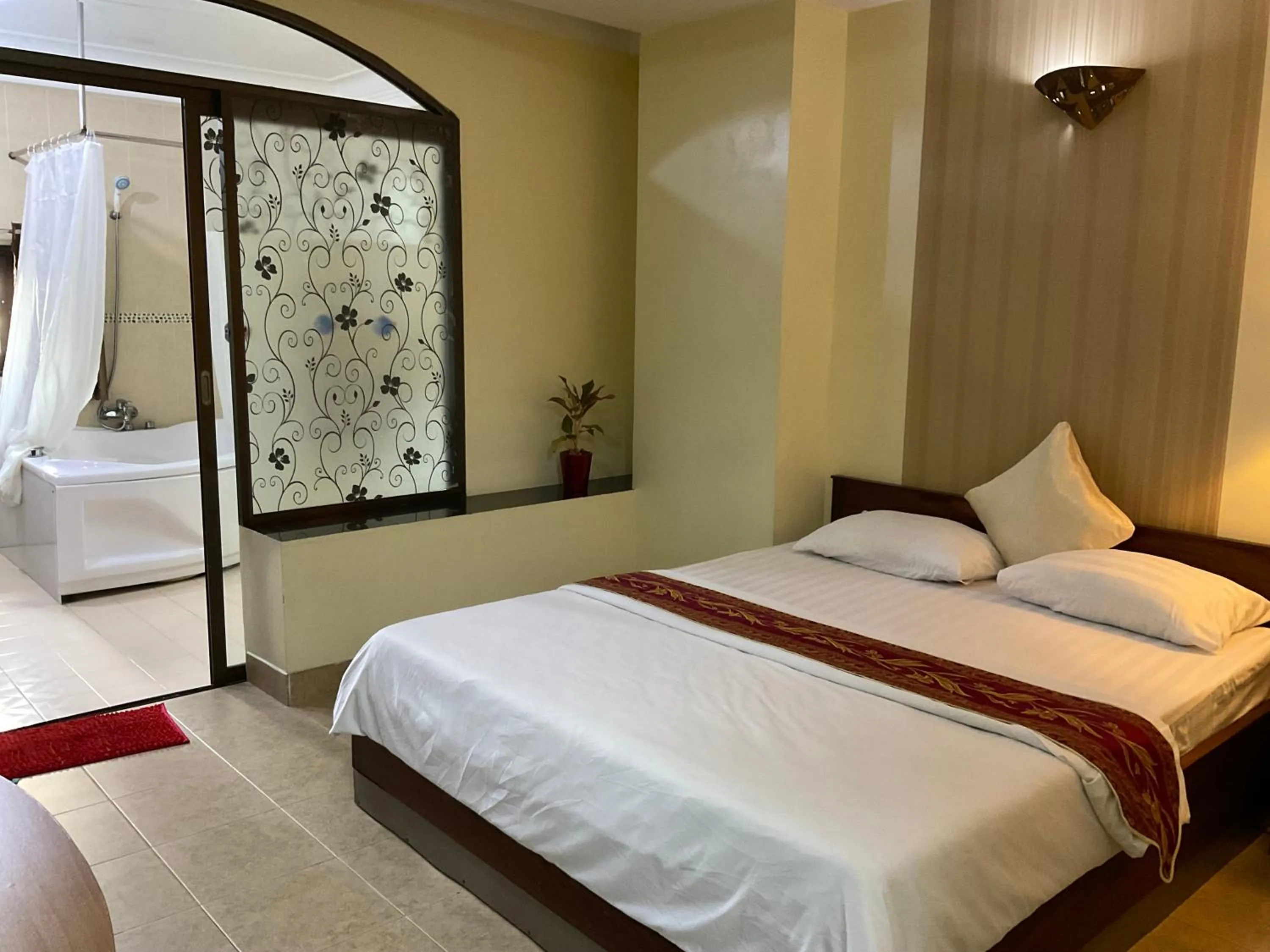 Bed in Khách sạn Minh Châu - Hòa Hưng