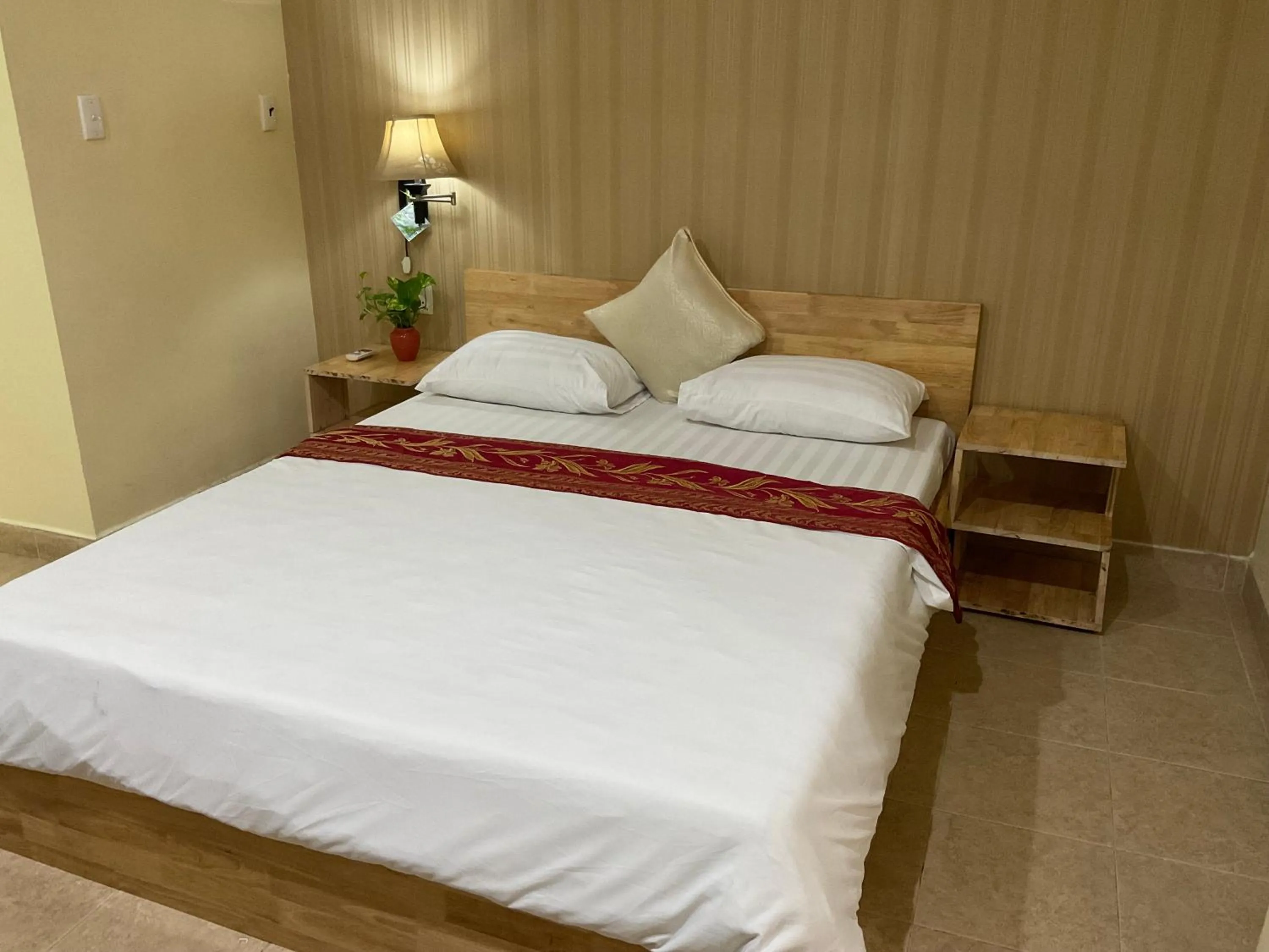 Bed in Khách sạn Minh Châu - Hòa Hưng