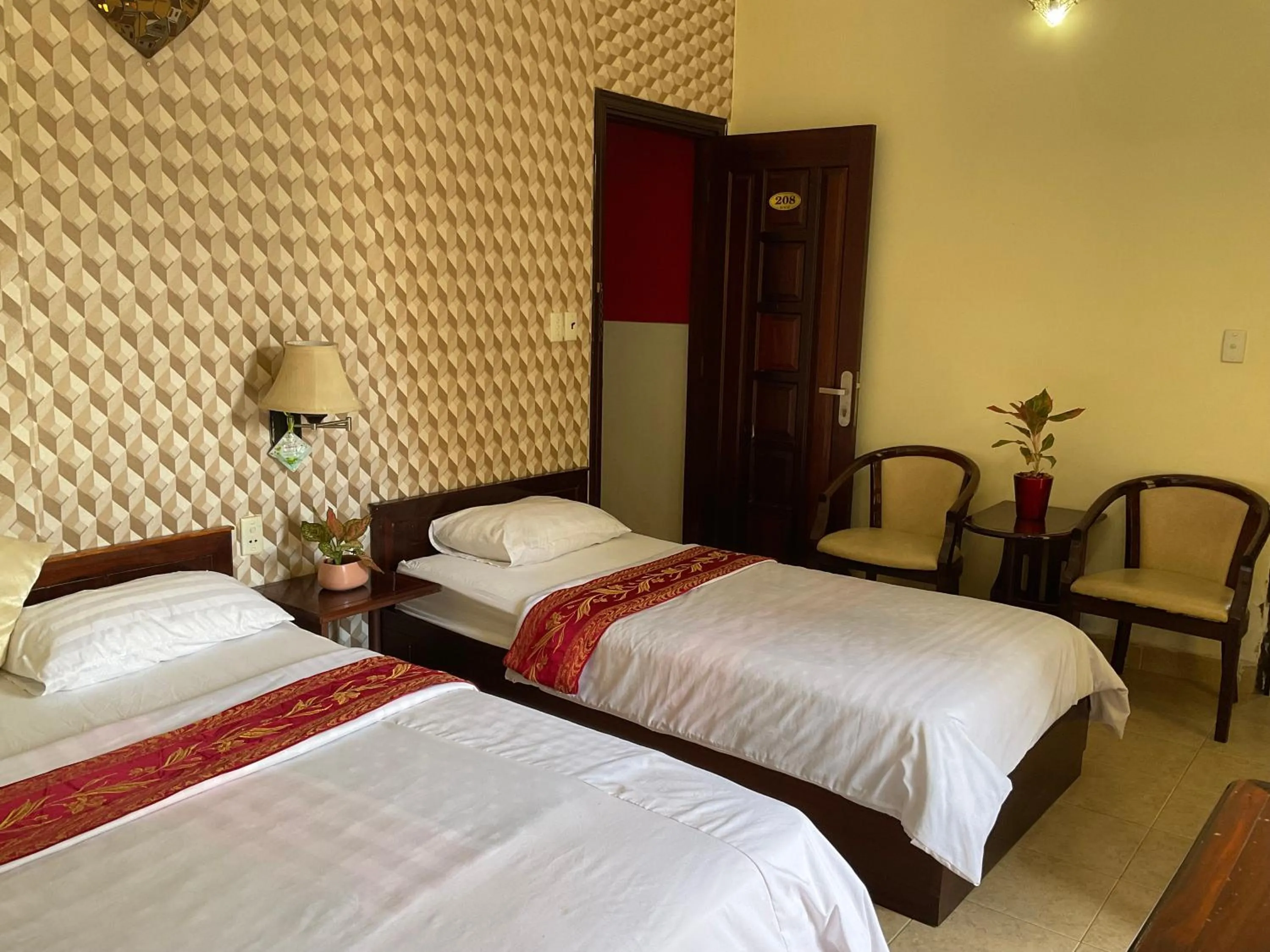 Bed in Khách sạn Minh Châu - Hòa Hưng