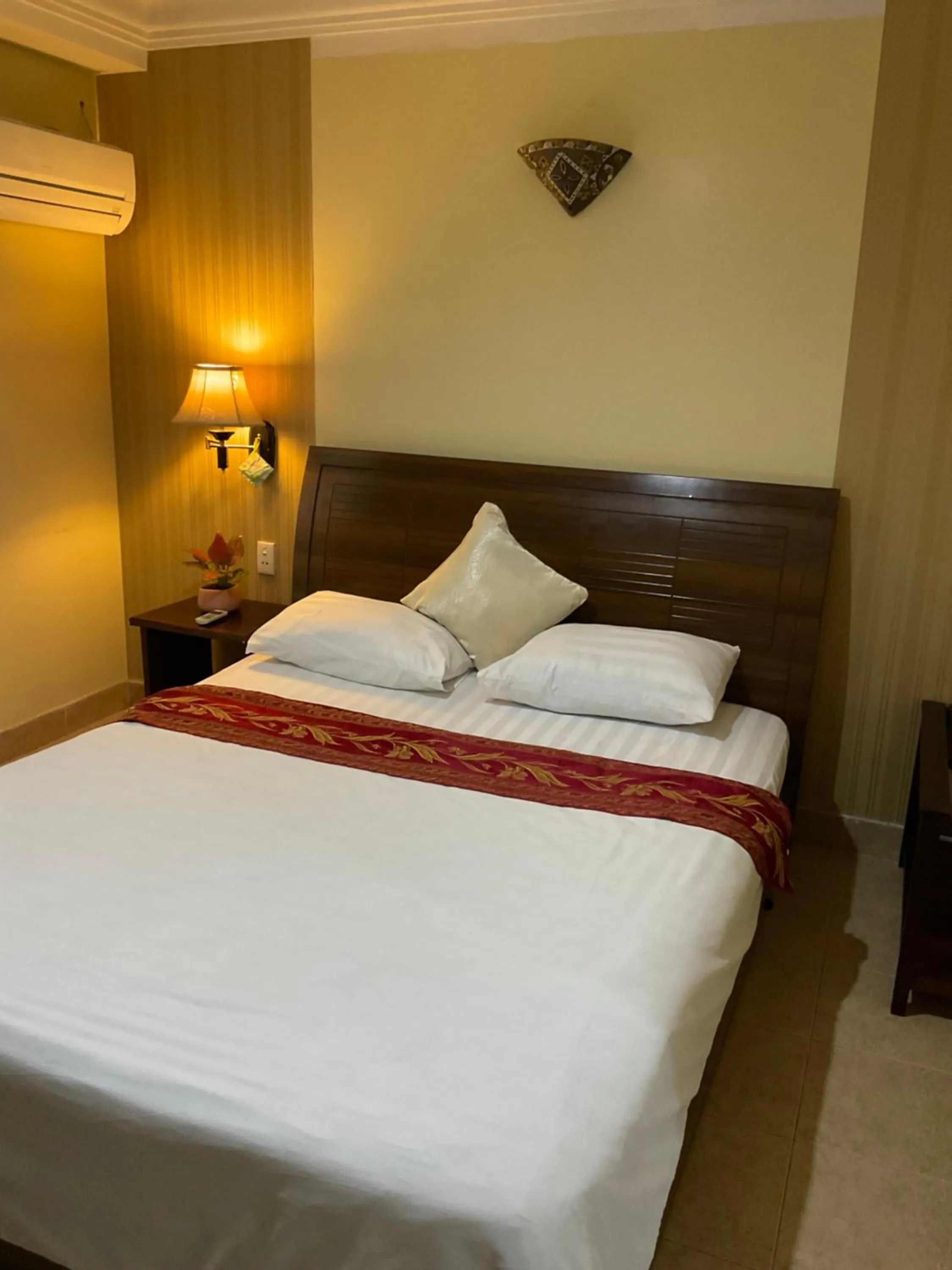 Bed in Khách sạn Minh Châu - Hòa Hưng