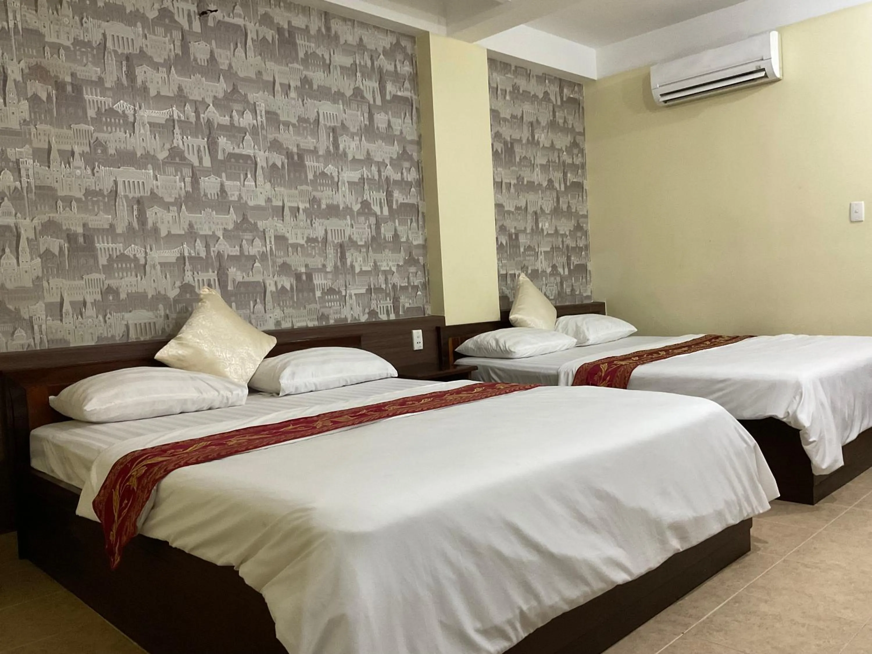 Bed in Khách sạn Minh Châu - Hòa Hưng