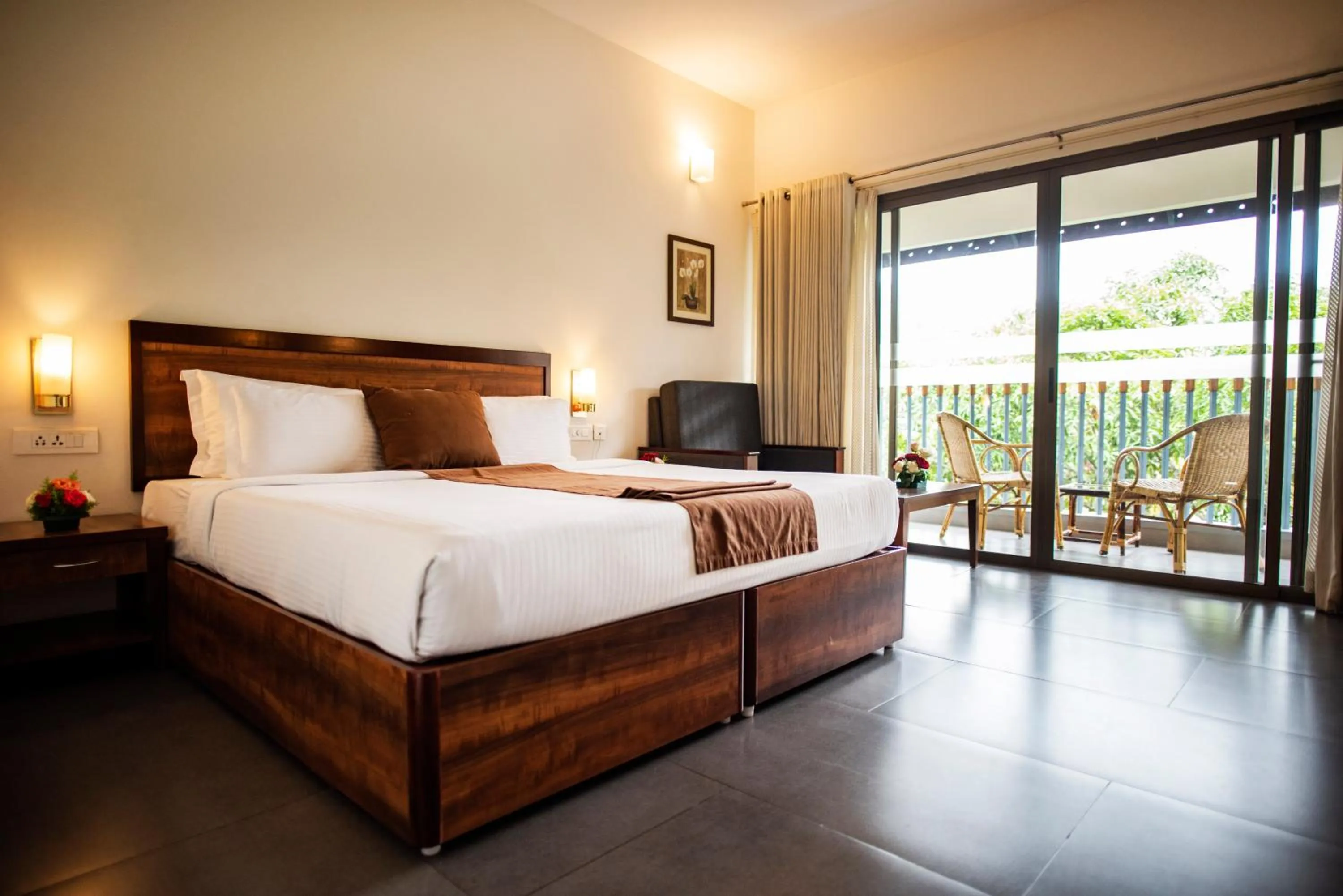 Bedroom, Bed in Abad Green Forest Thekkady