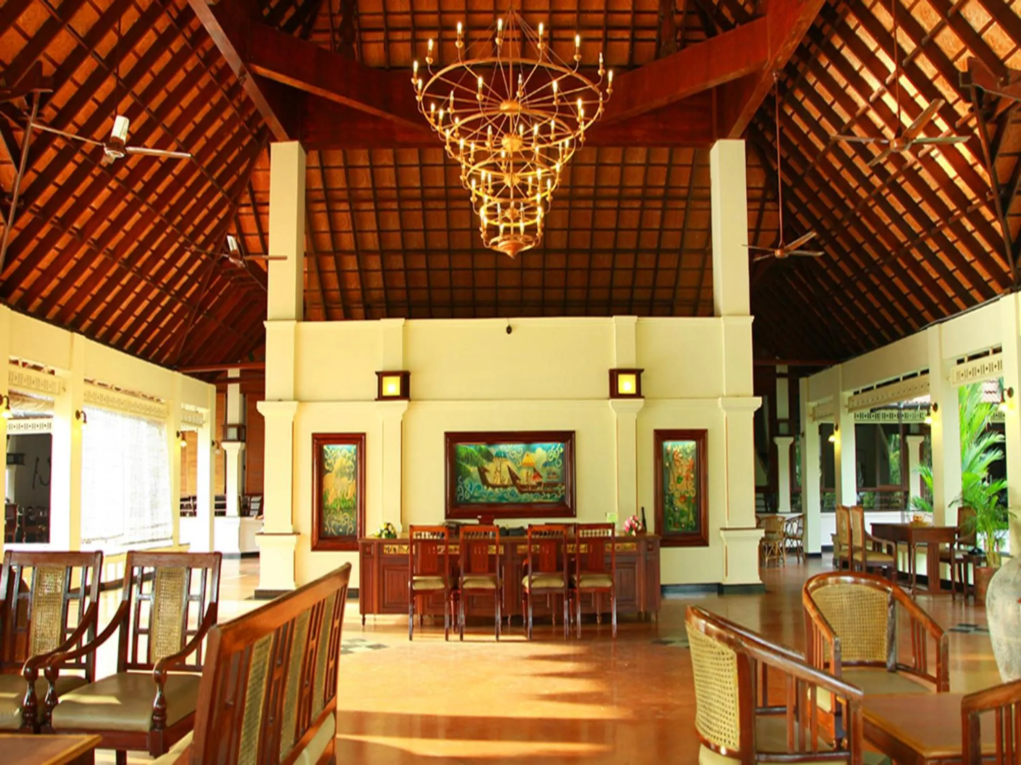 Lobby or reception in Abad Whispering Palms