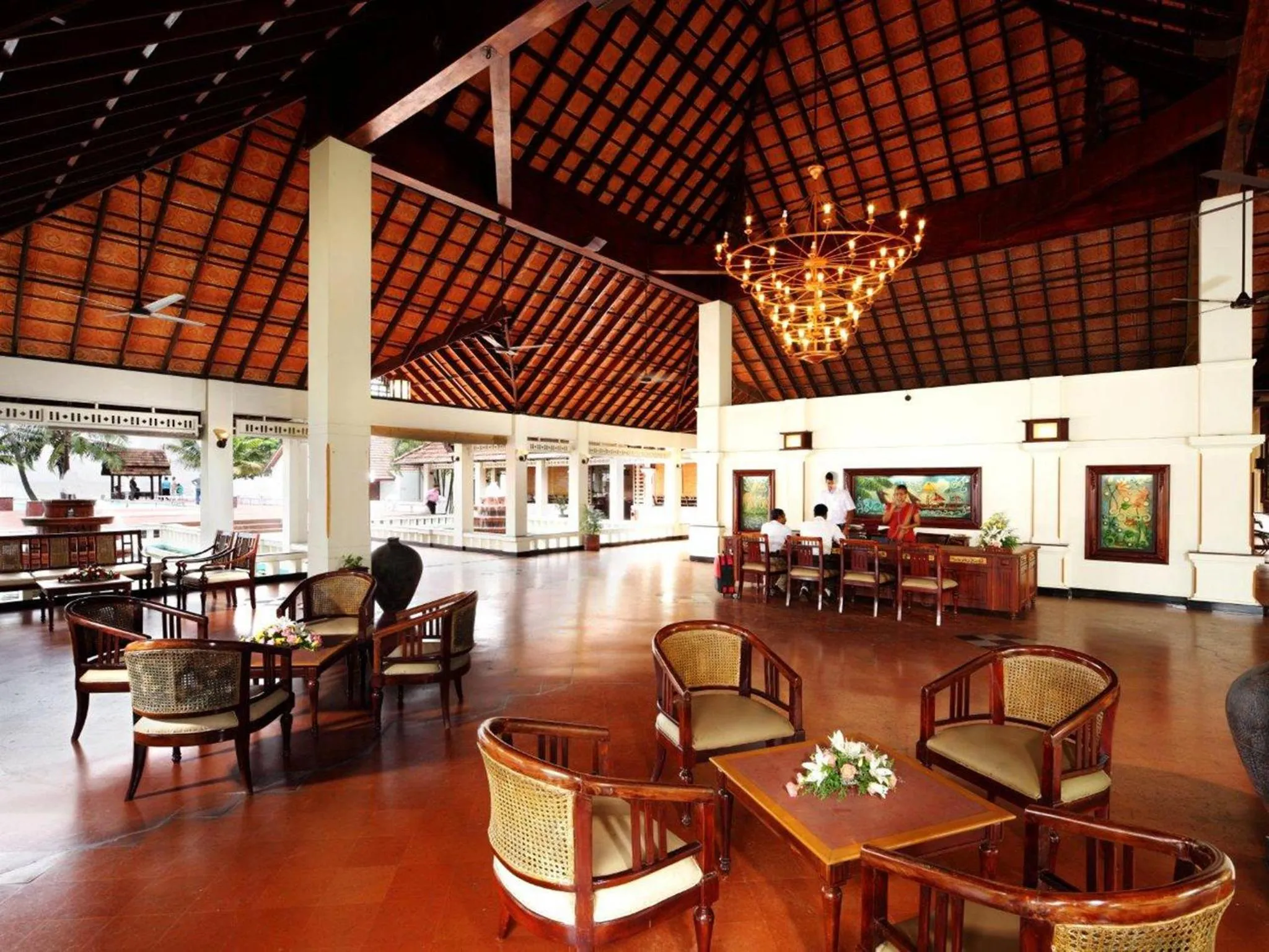 Lobby or reception in Abad Whispering Palms