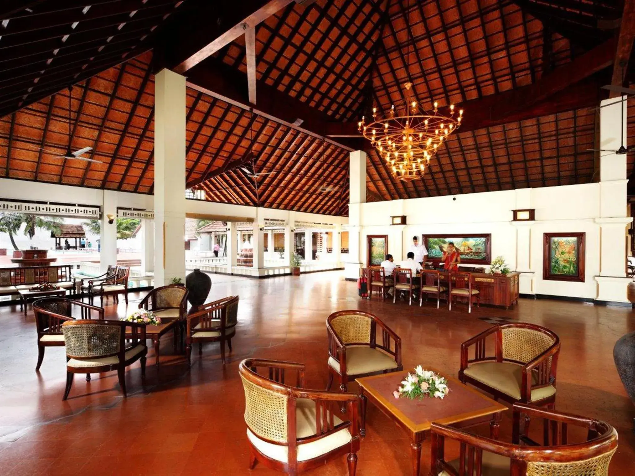 Lobby or reception in Abad Whispering Palms Lobby or reception in Abad Whispering Palms