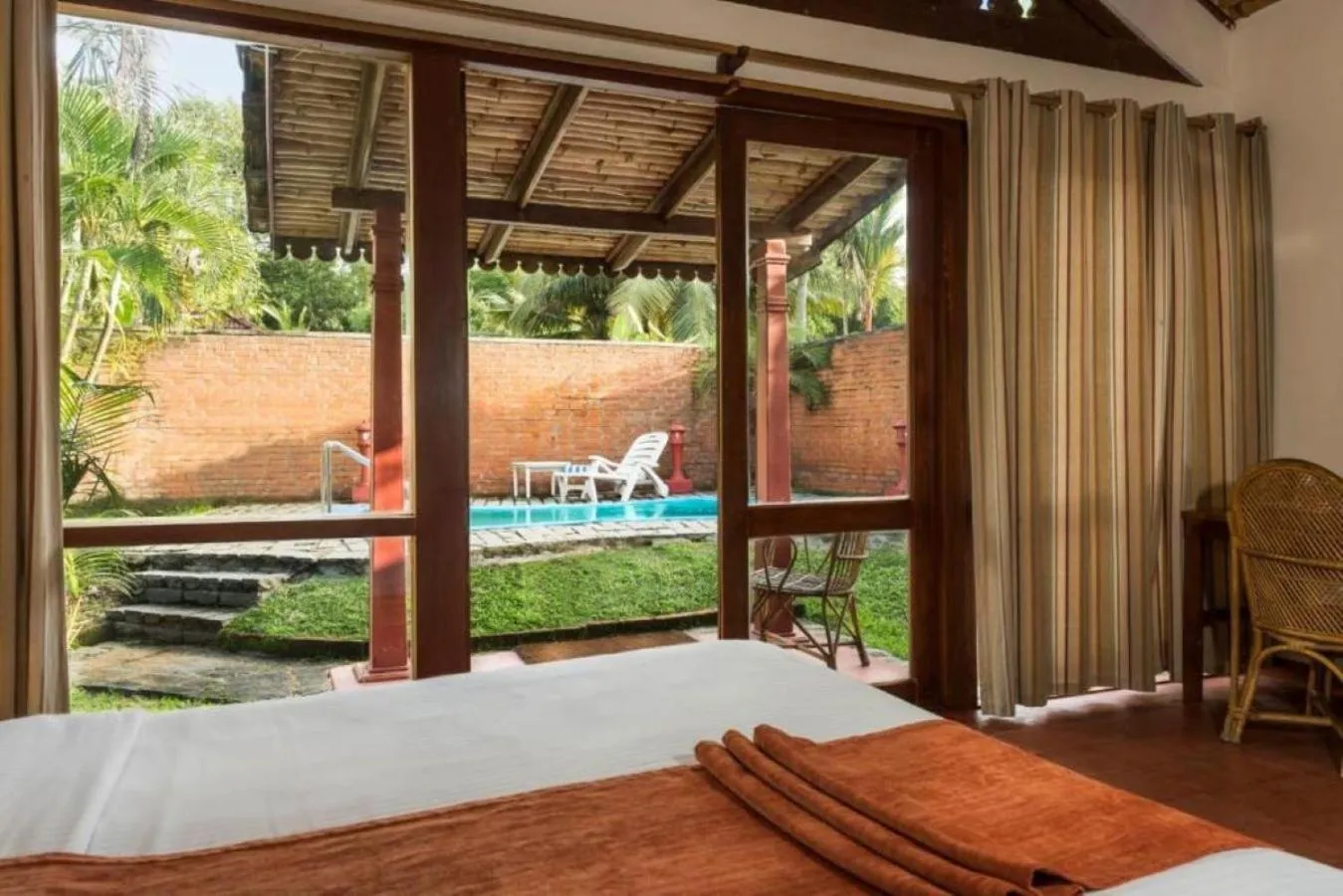 Pool view in Abad Whispering Palms