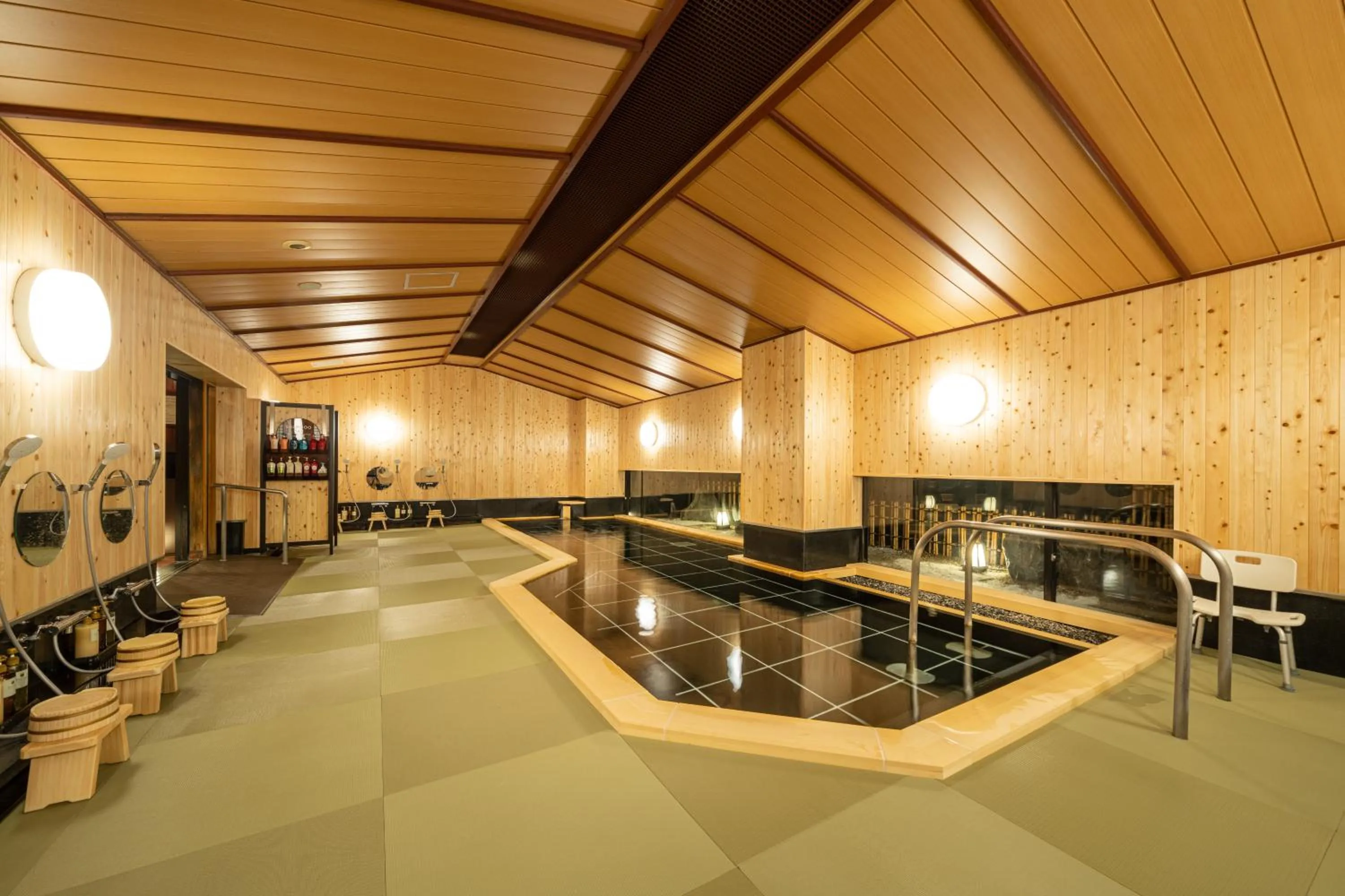 Hot Spring Bath in Hida Takayama Onsen Hida Hotel Plaza