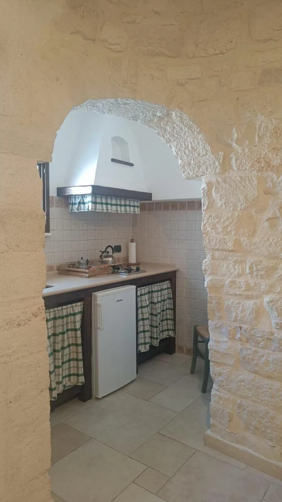 stove in Trulli Soave