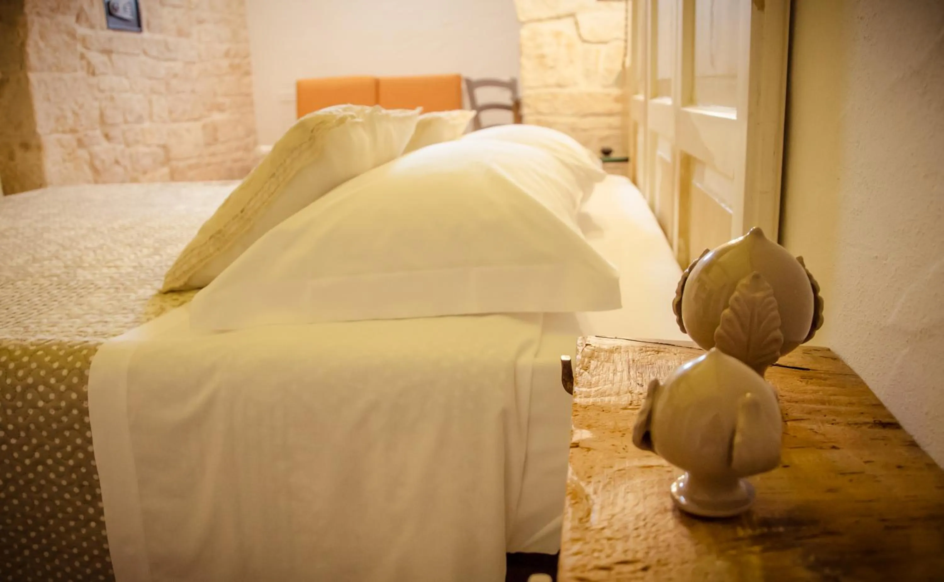 Bedroom, Bed in Trulli Soave