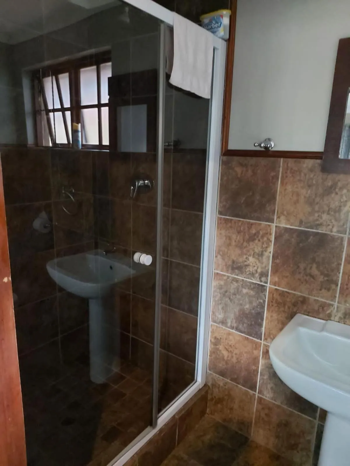 Shower in Diamond Rose Guest House