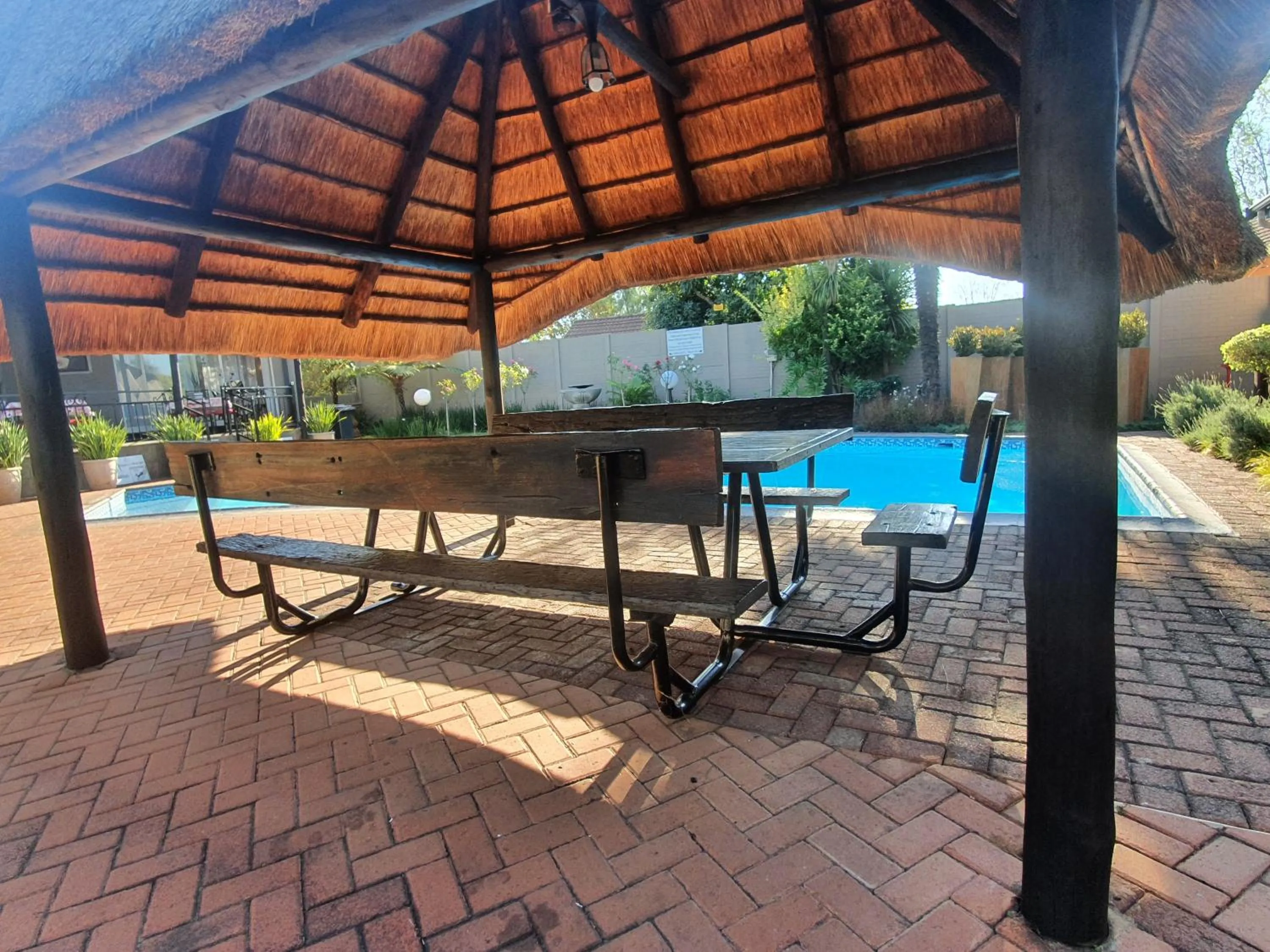 Swimming pool in Diamond Rose Guest House