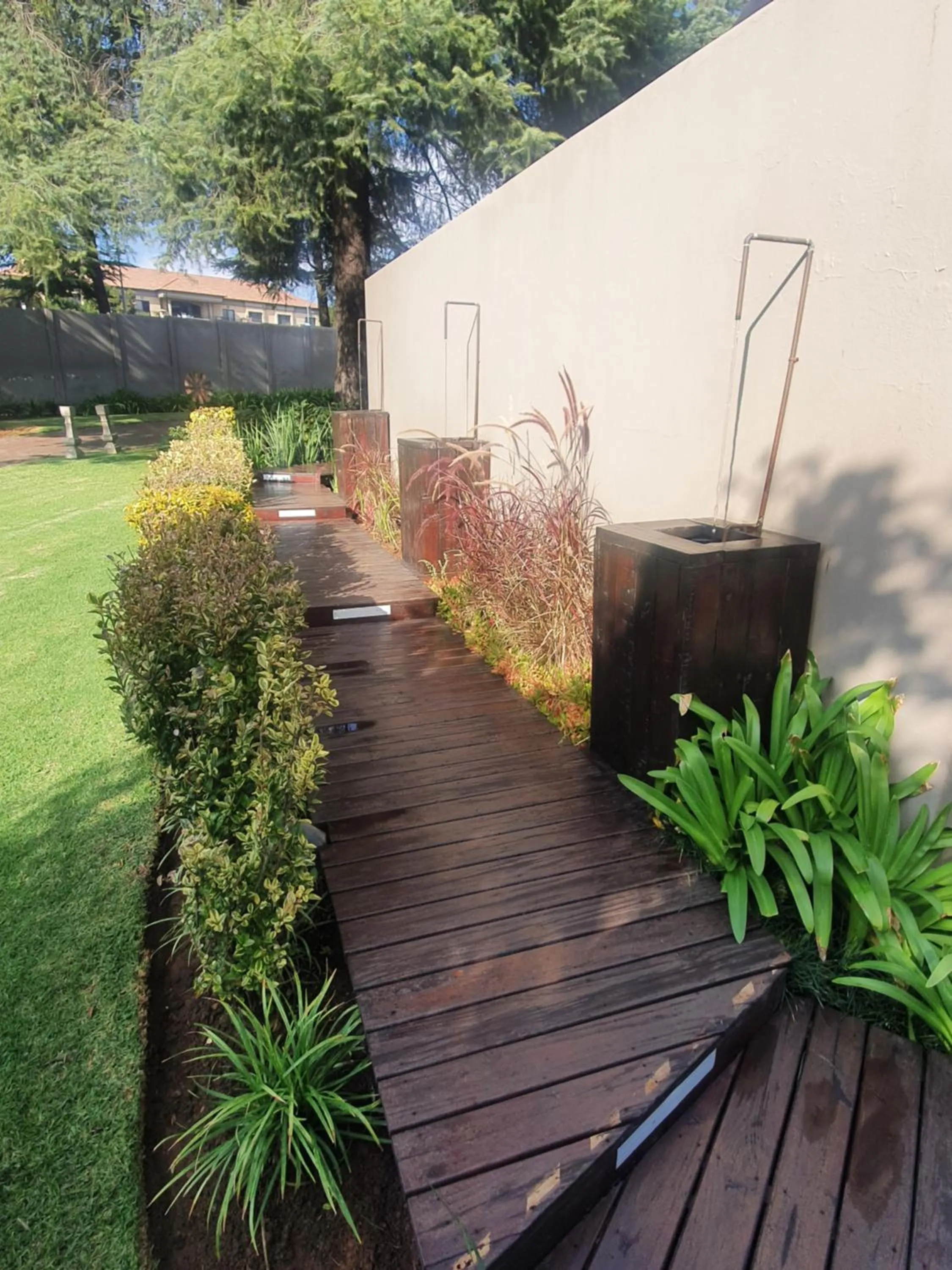 Garden in Diamond Rose Guest House