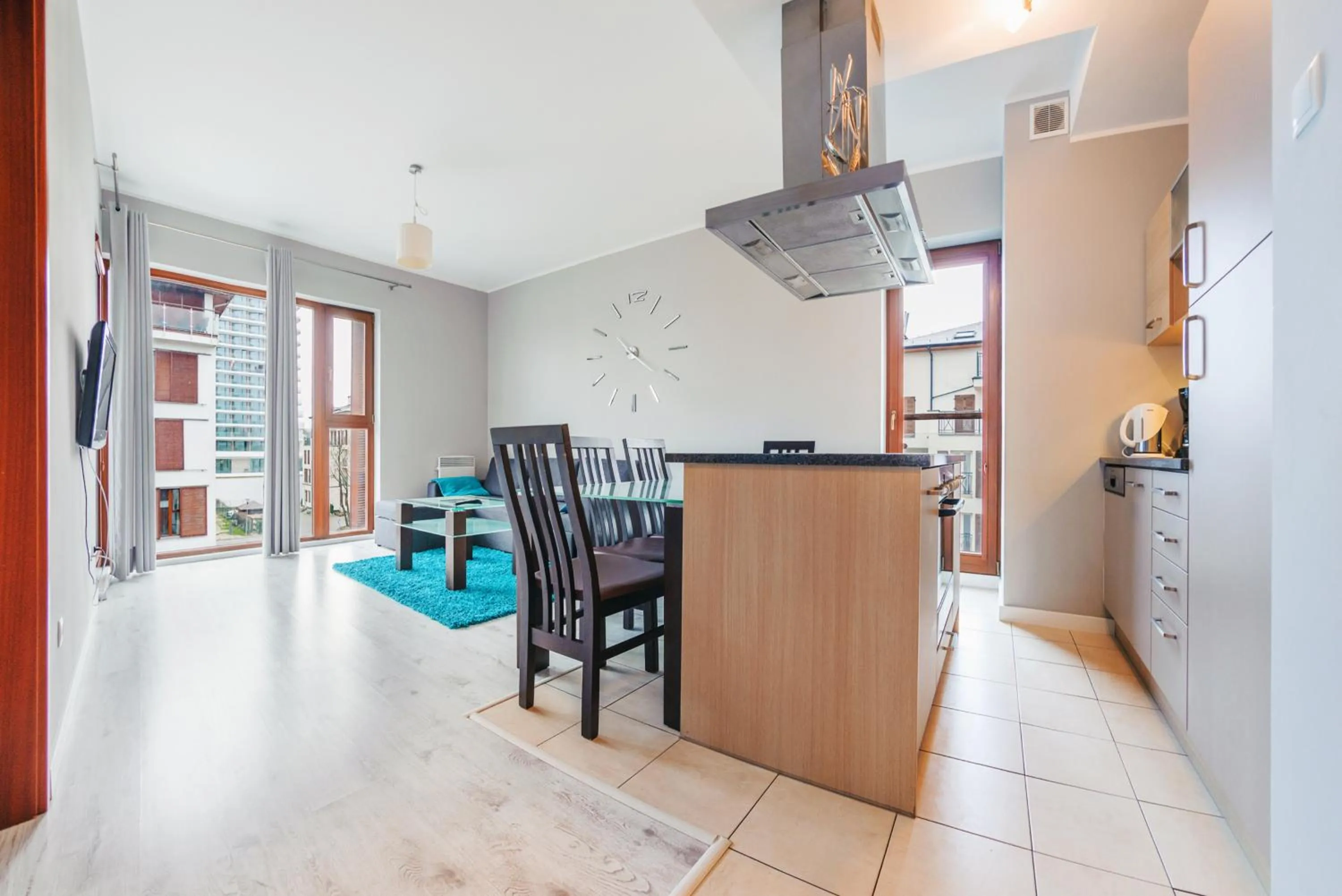 Kitchen or kitchenette in Plaża I, Sun & Snow