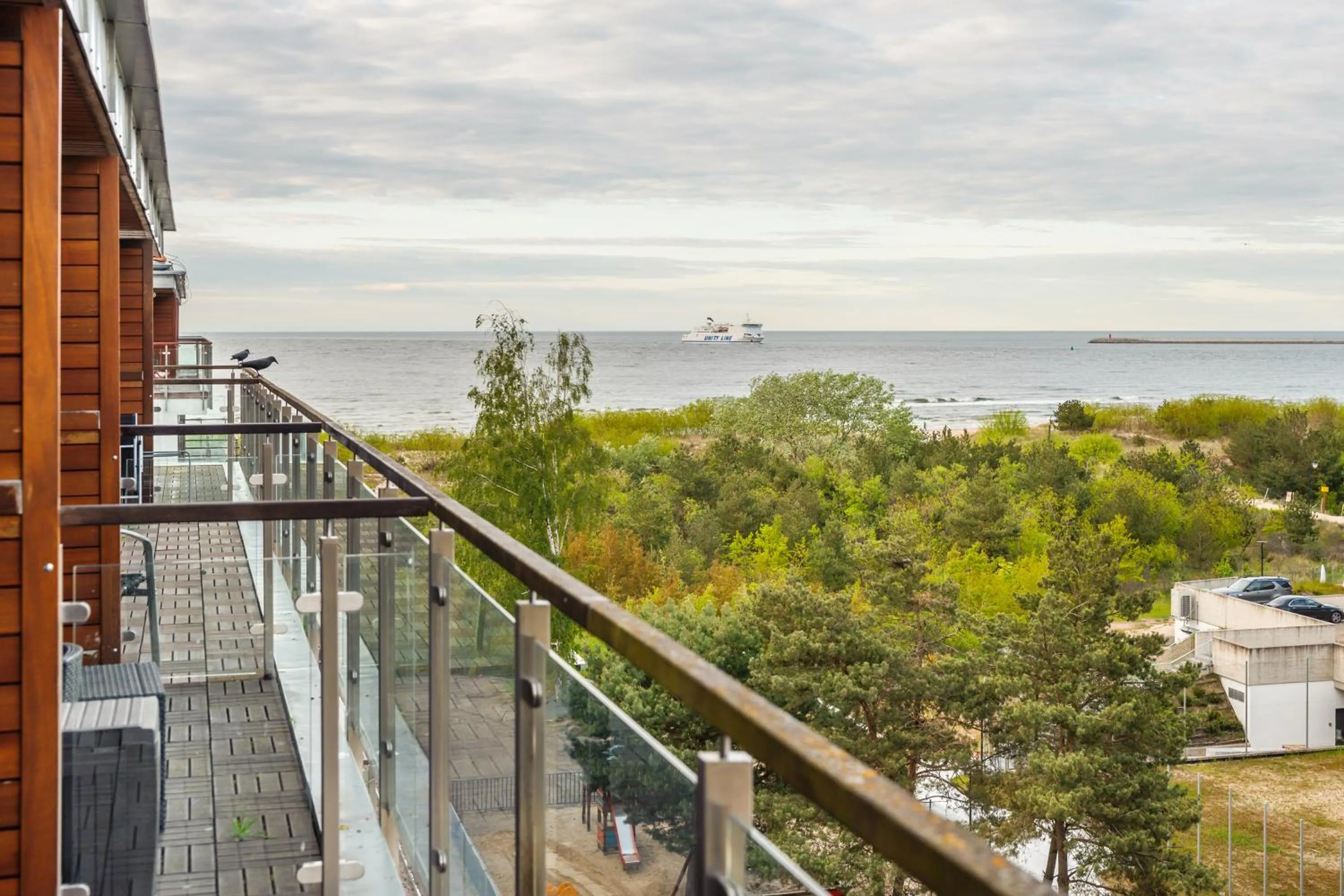 Balcony/Terrace in Plaża I, Sun & Snow