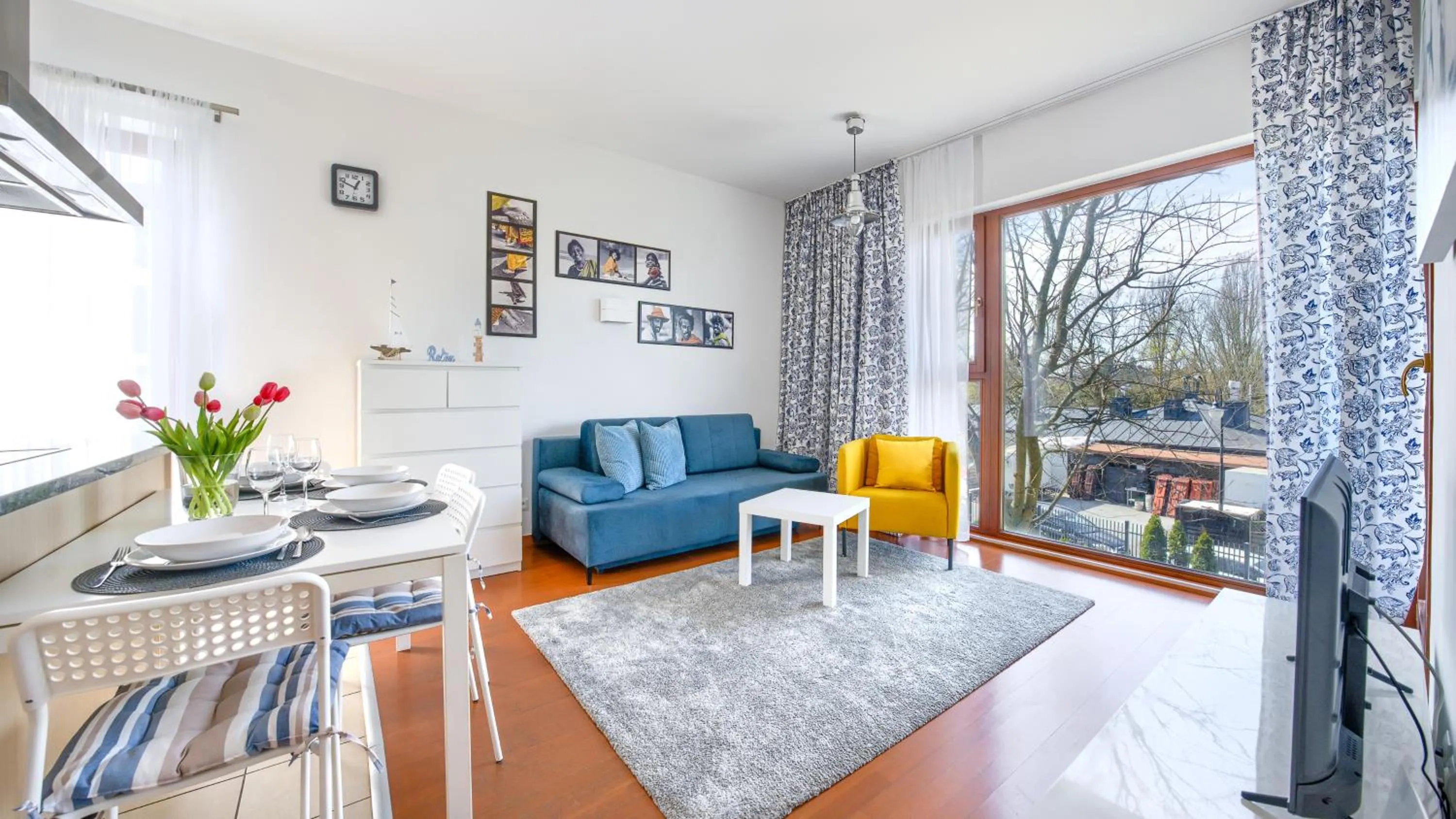 Living room in Plaża I, Sun & Snow