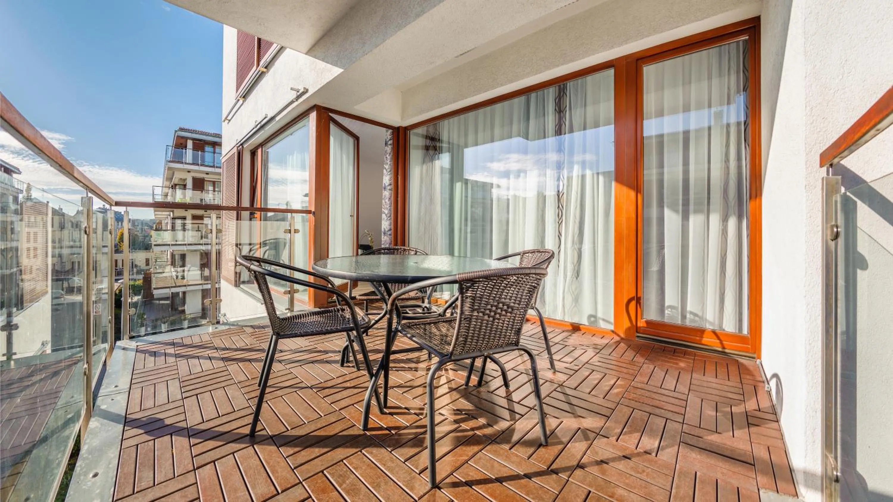 Balcony/Terrace in Plaża I, Sun & Snow