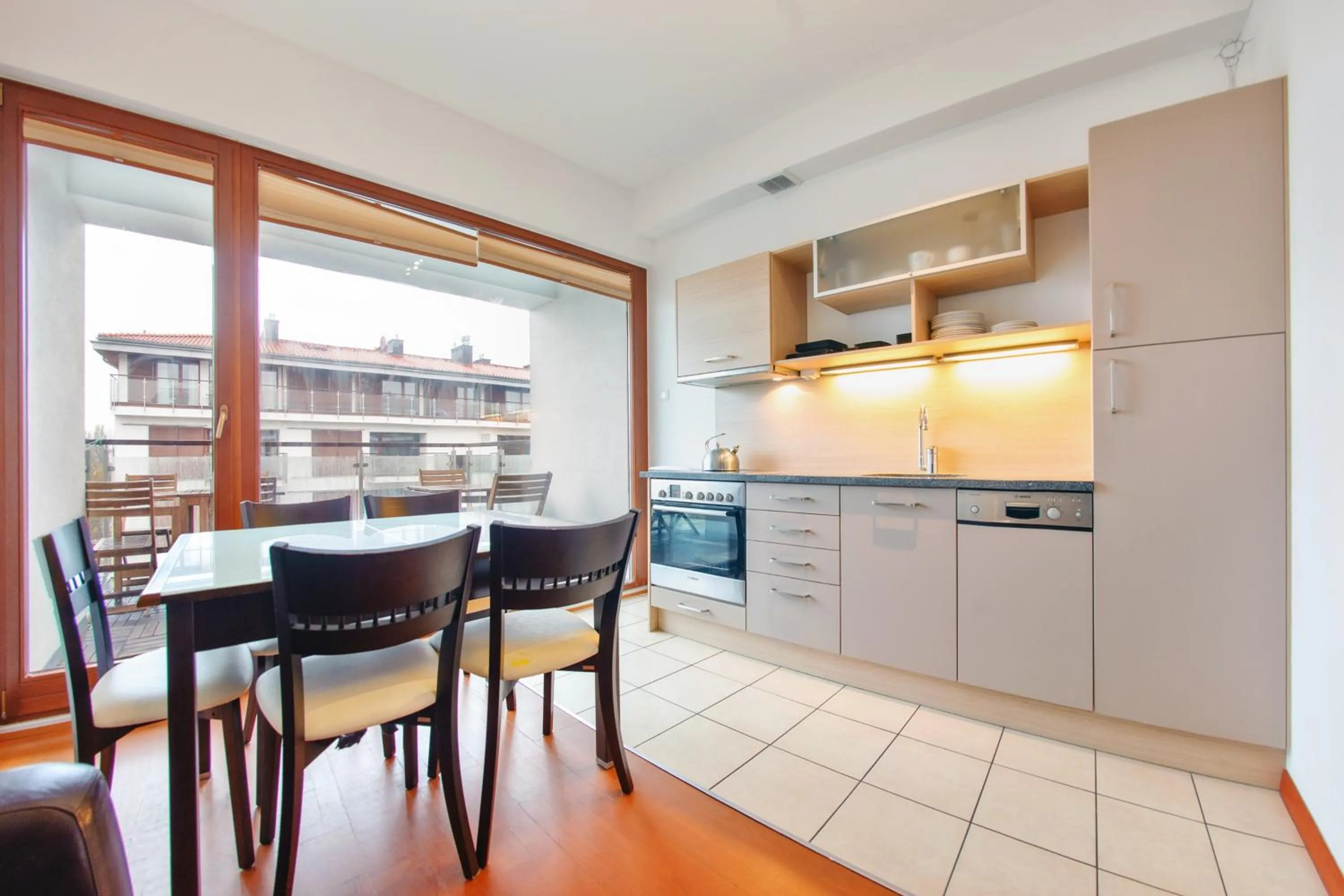 Kitchen or kitchenette in Plaża I, Sun & Snow