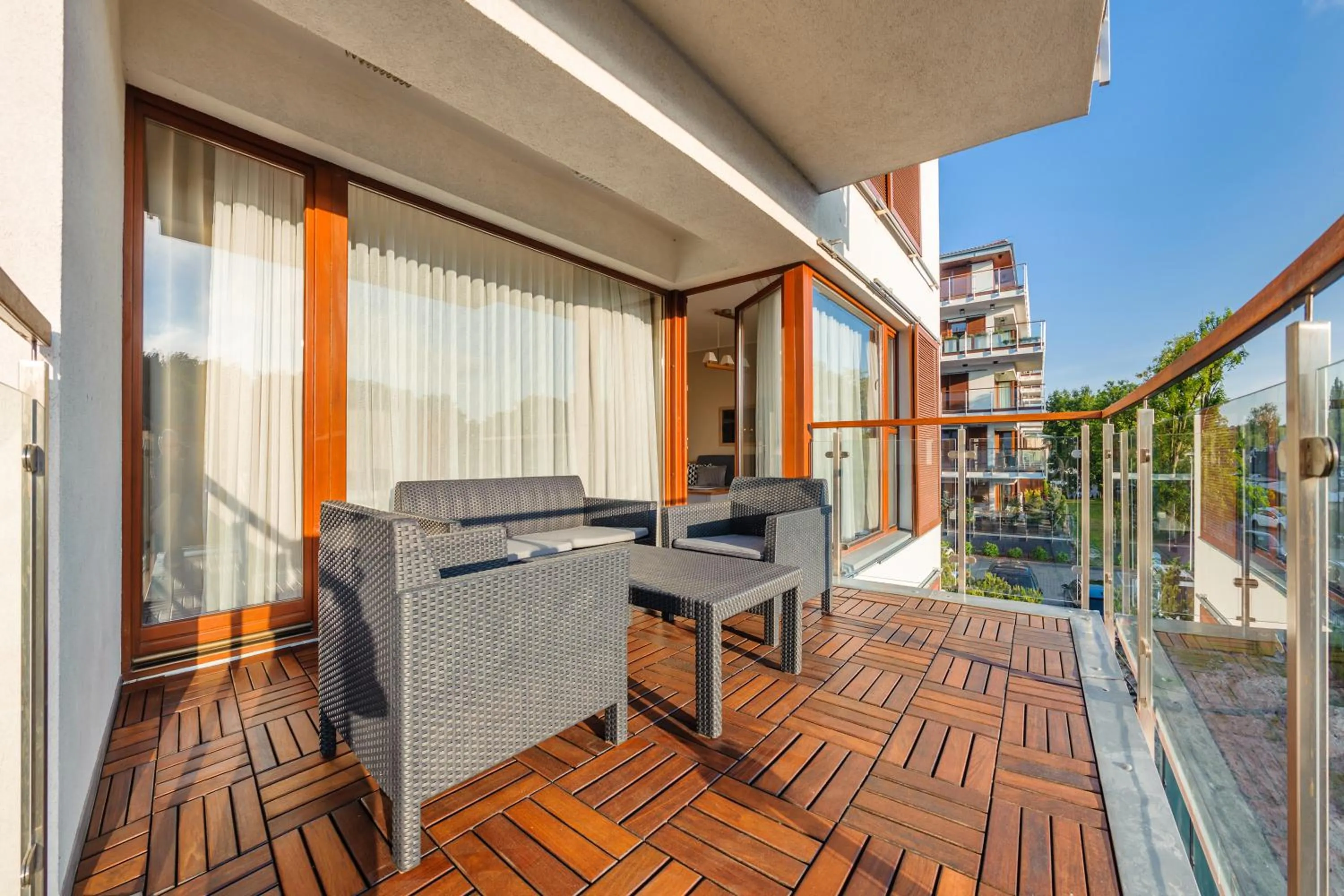 Balcony/Terrace in Plaża I, Sun & Snow