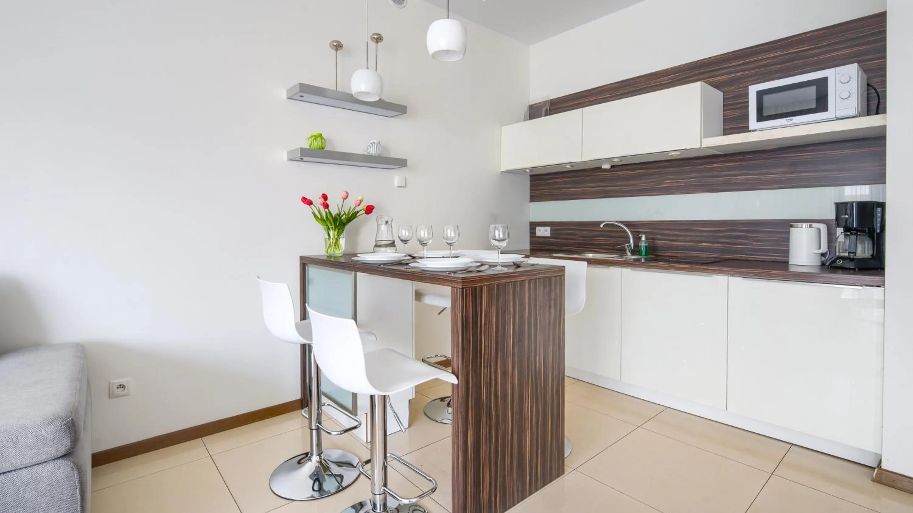 Kitchen or kitchenette in Plaża I, Sun & Snow