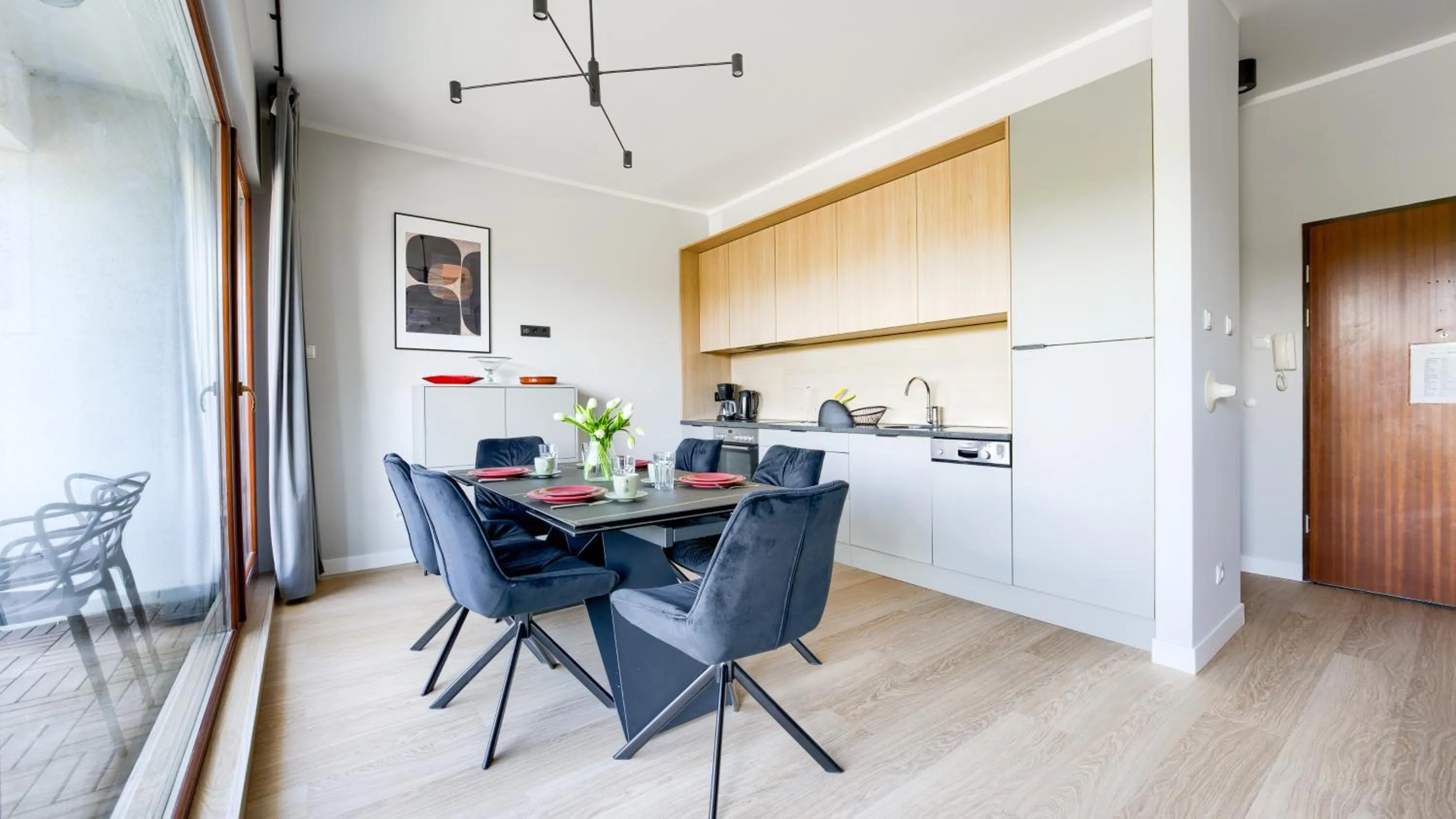 Kitchen or kitchenette in Plaża I, Sun & Snow