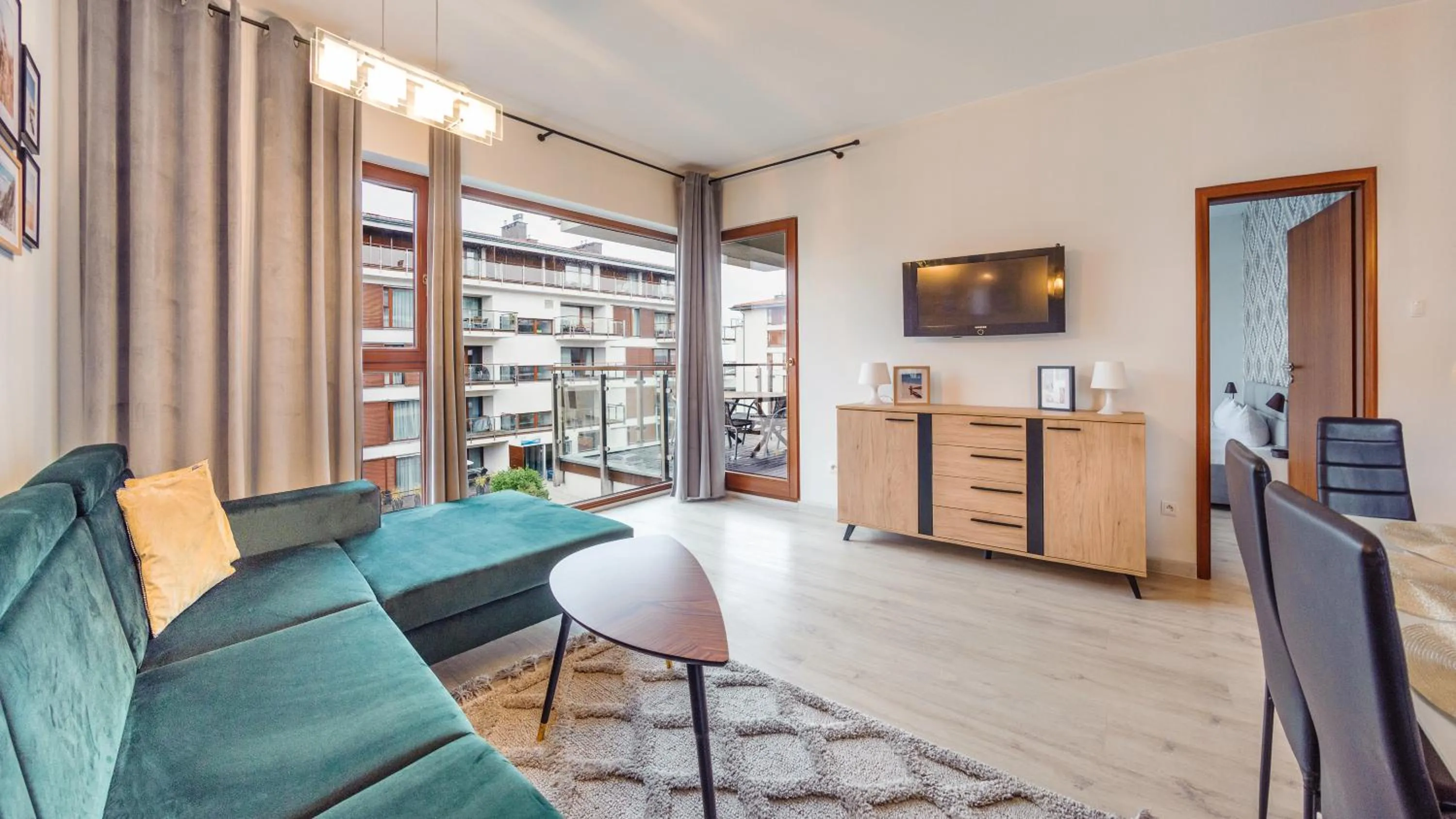 Living room in Plaża I, Sun & Snow