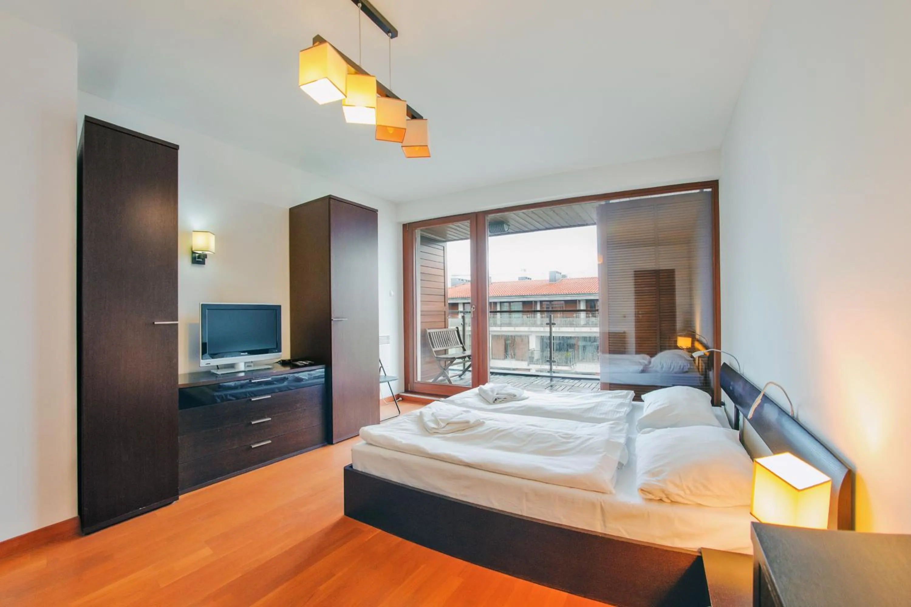 Bedroom, Bed in Plaża I, Sun & Snow