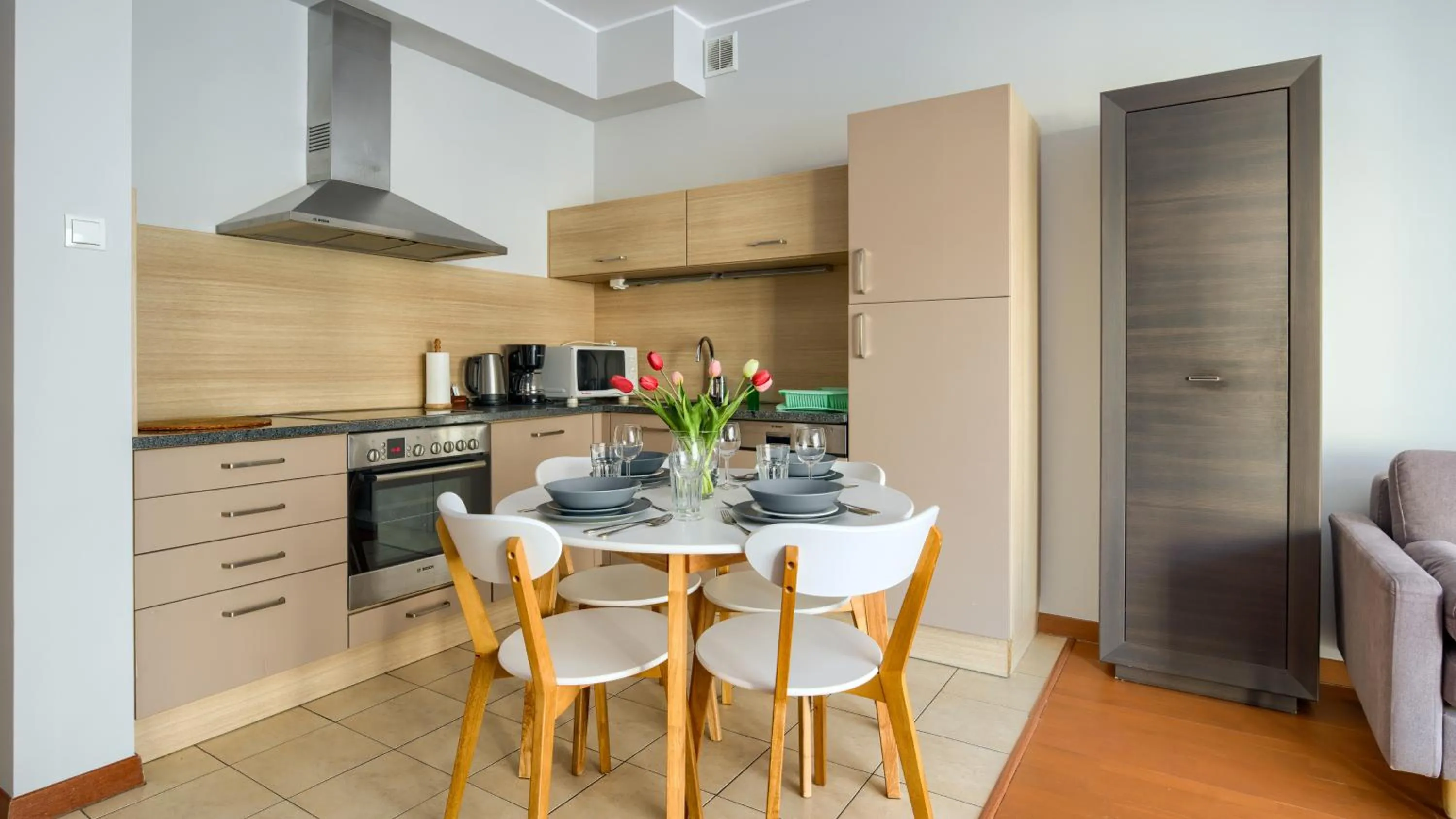 Kitchen or kitchenette in Plaża I, Sun & Snow