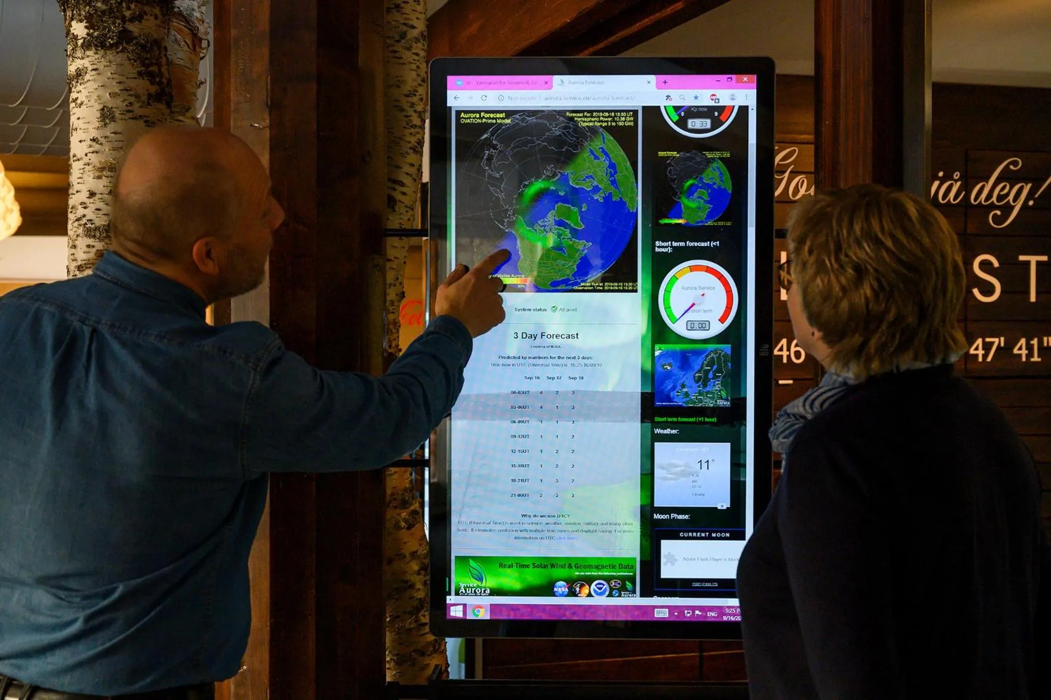 Staff in Fjellkysten