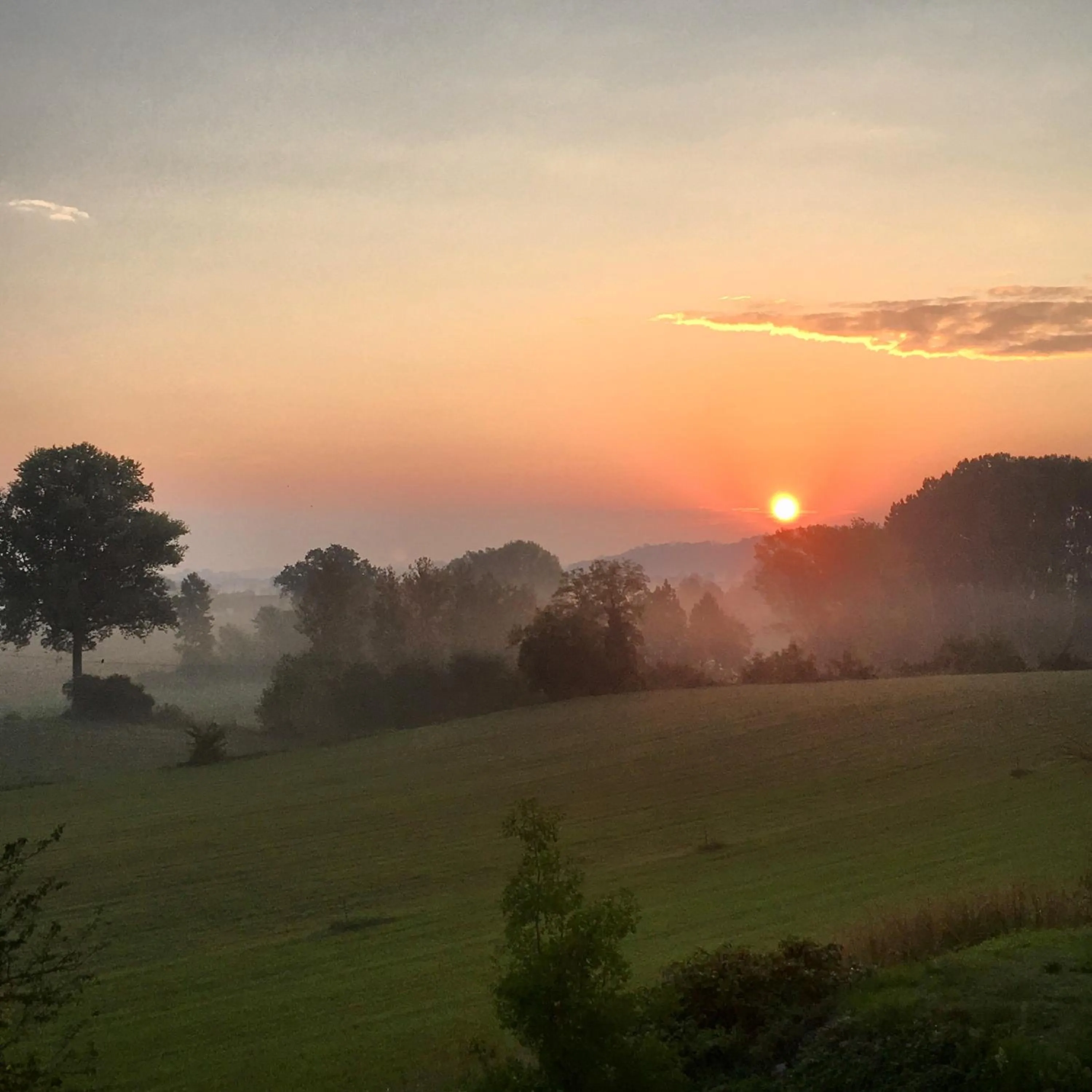 Sunrise in Bed & Breakfast Carpe Diem