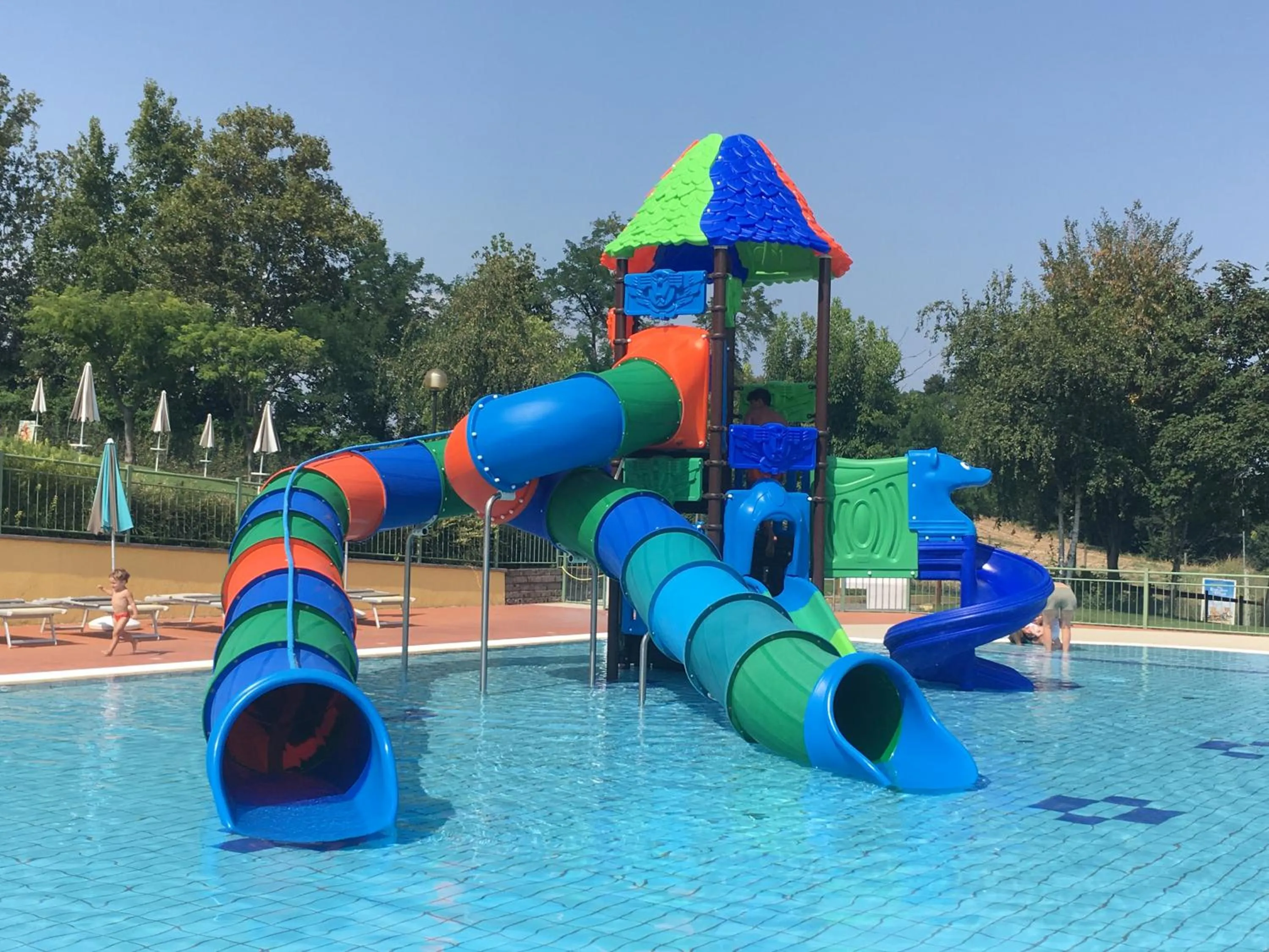 Aqua park in Bed & Breakfast Carpe Diem