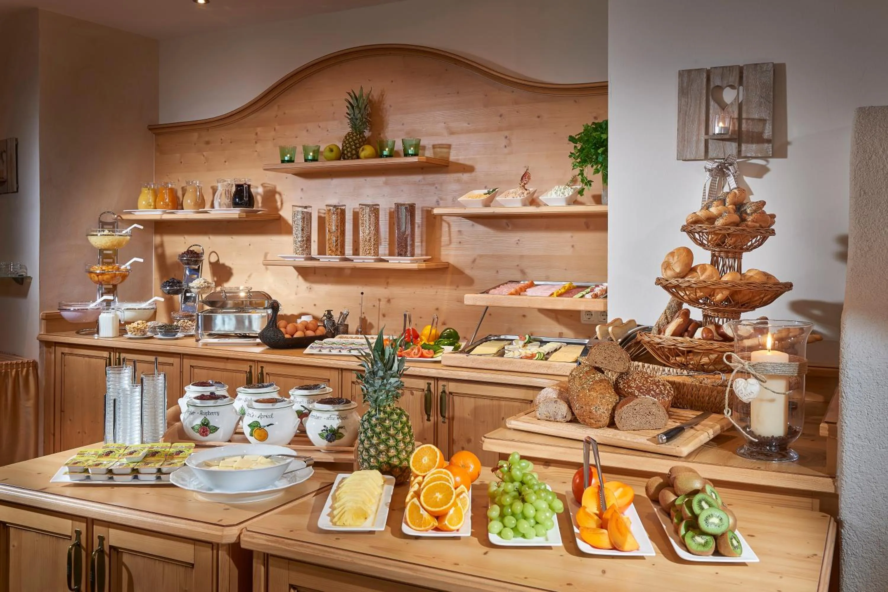 Breakfast in Frühstückshotel Birkenhof