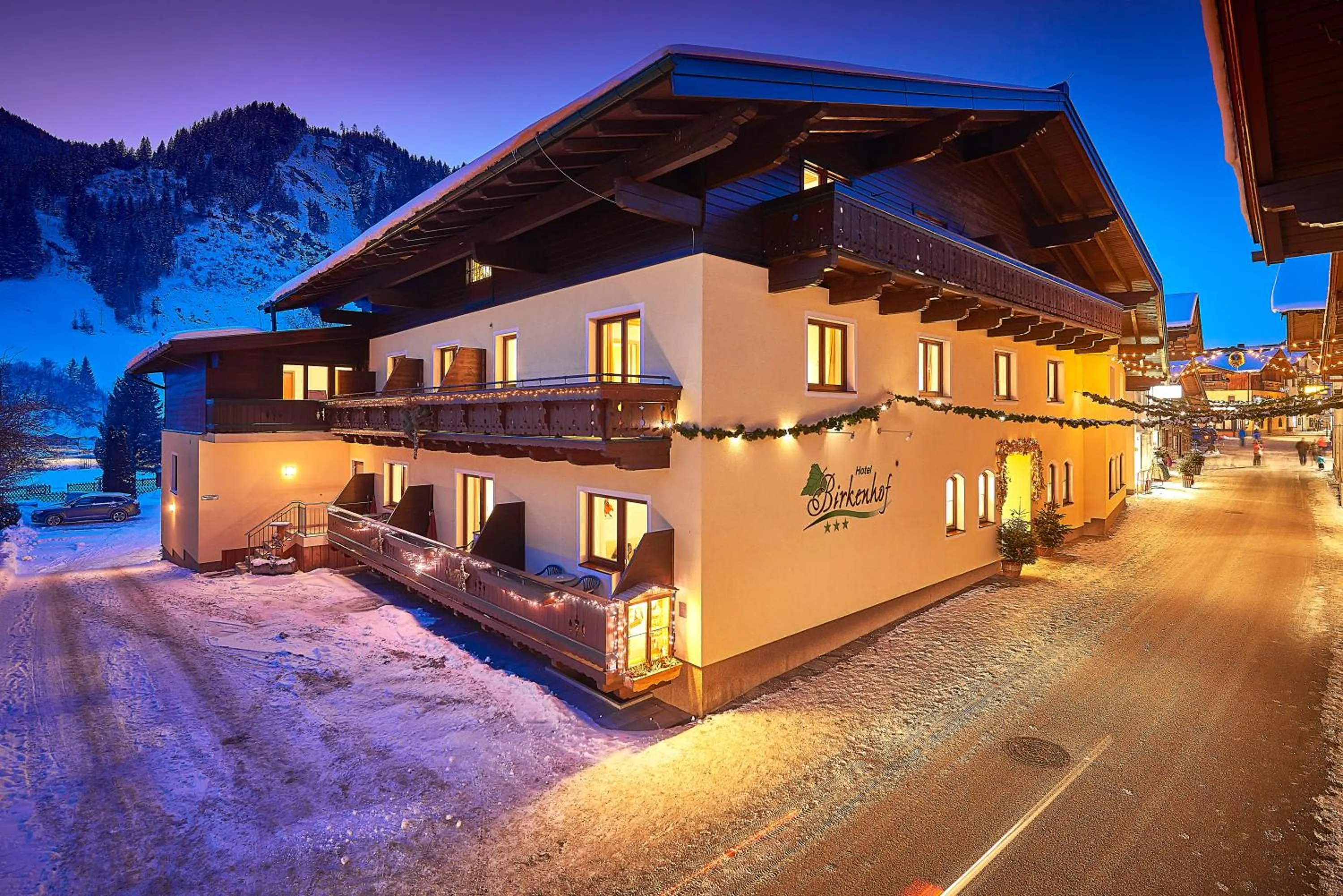 Property building in Frühstückshotel Birkenhof