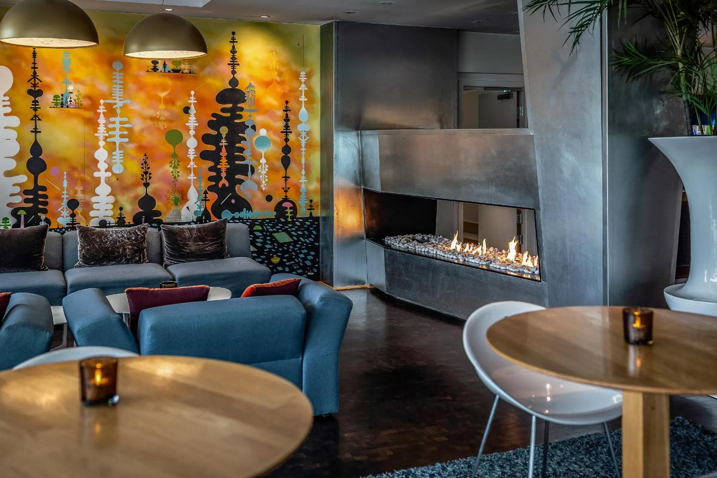 Seating area in Quality Hotel Waterfront