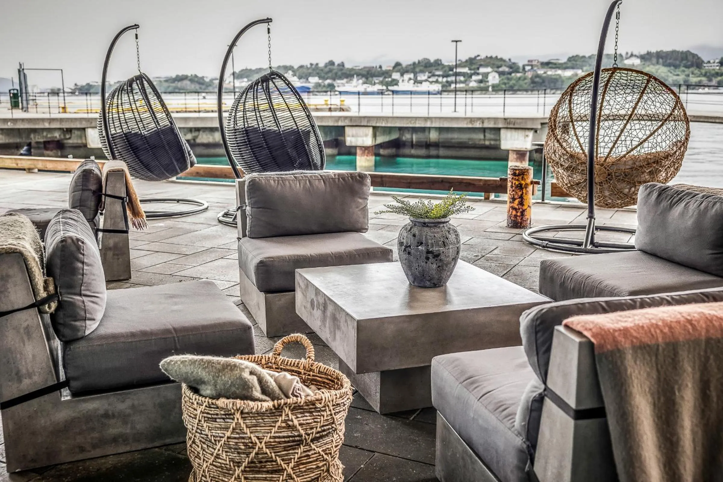 Patio in Quality Hotel Waterfront